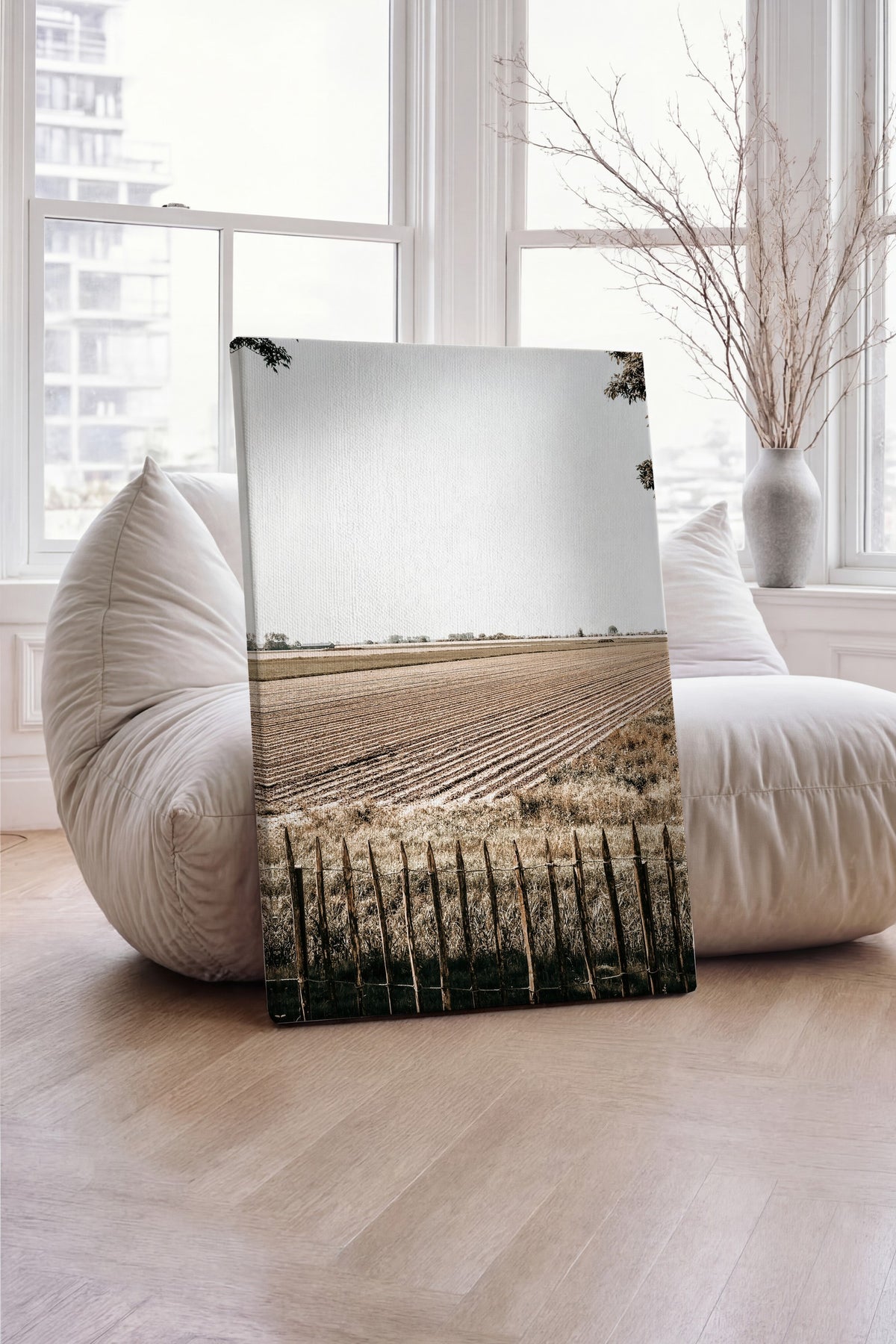 Doğa Manzarası Rustic Kanvas Tablo