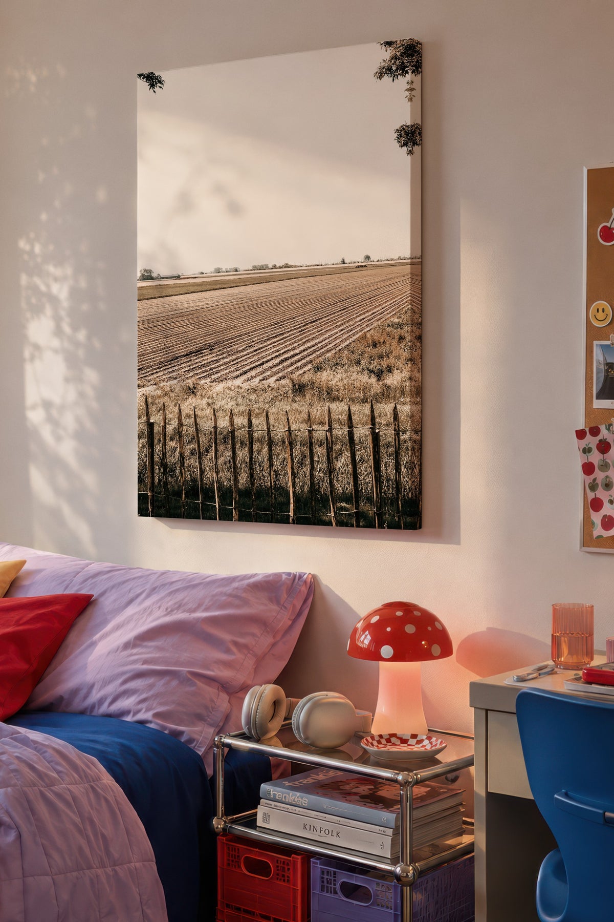 Doğa Manzarası Rustic Kanvas Tablo