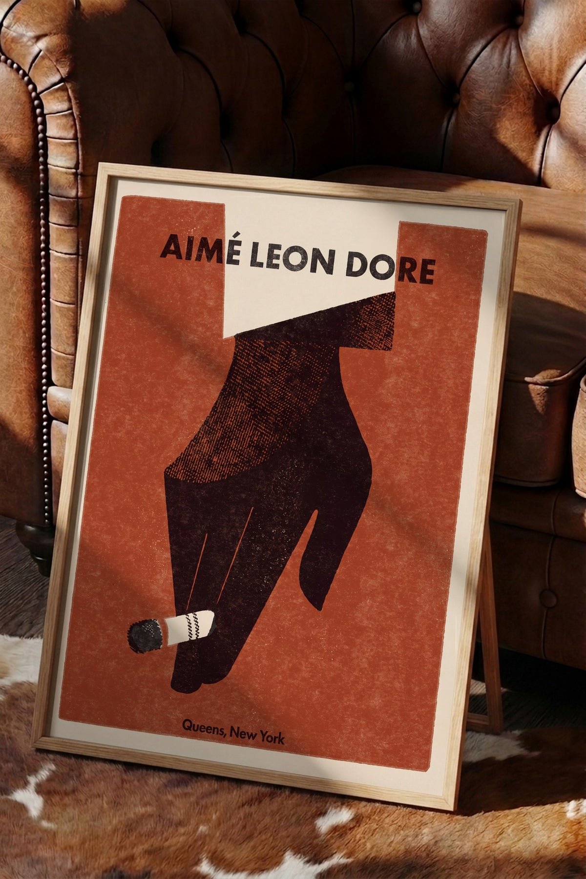 AIMÉ LEON DORE Poster – Ahşap Çerçeveli Tablo