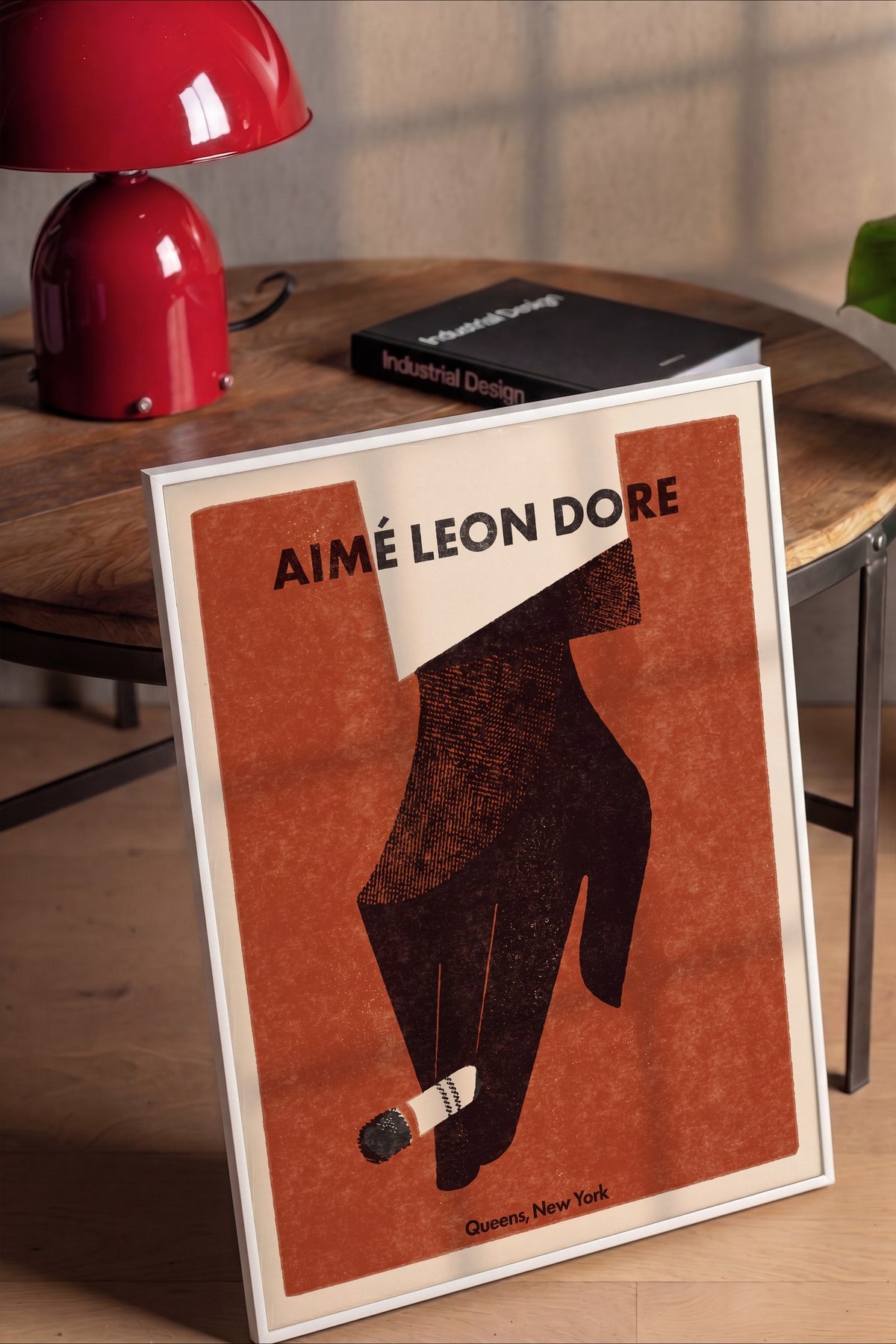 AIMÉ LEON DORE Poster – Beyaz Çerçeveli Tablo