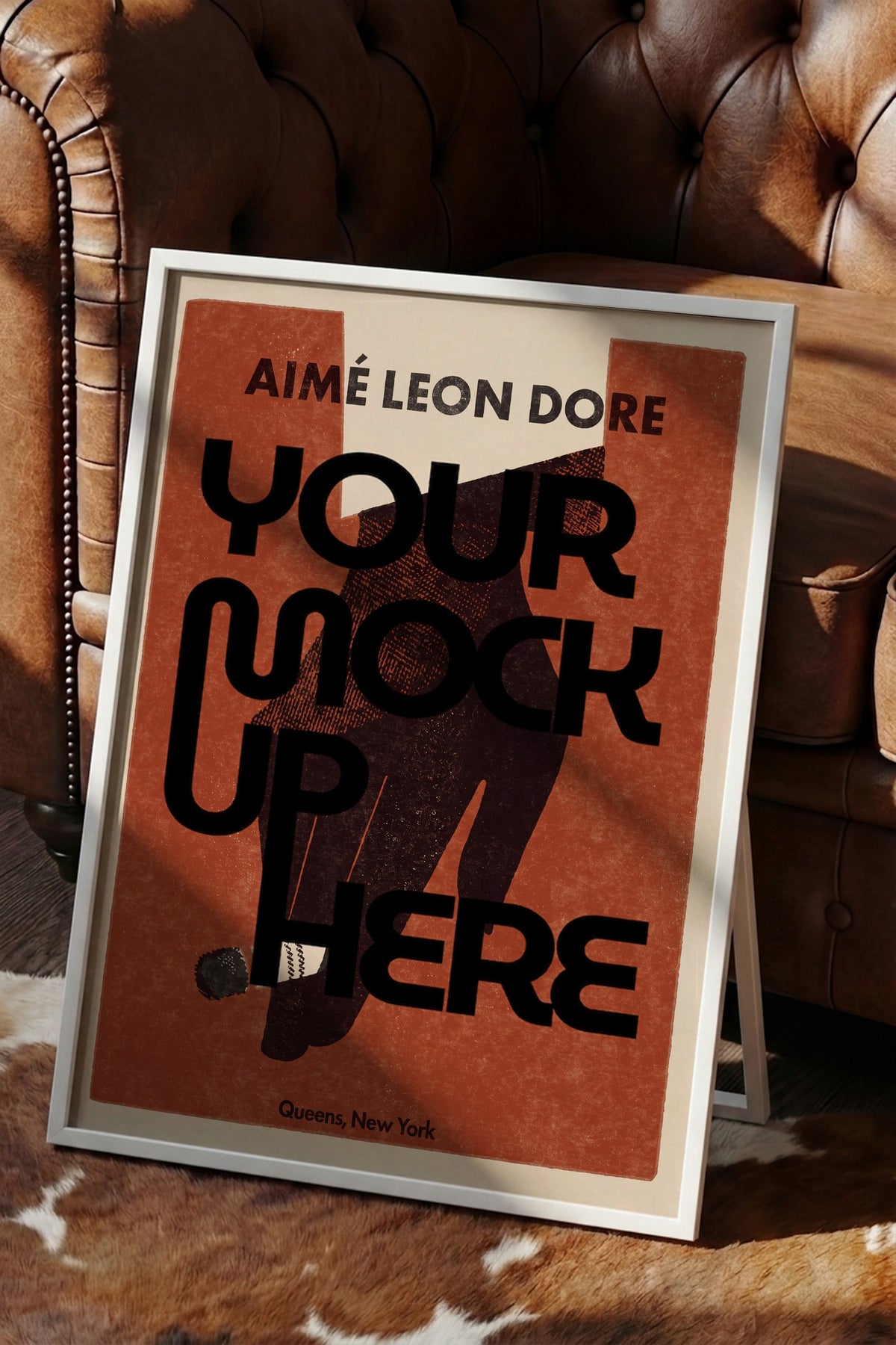 AIMÉ LEON DORE Poster – Beyaz Çerçeveli Tablo