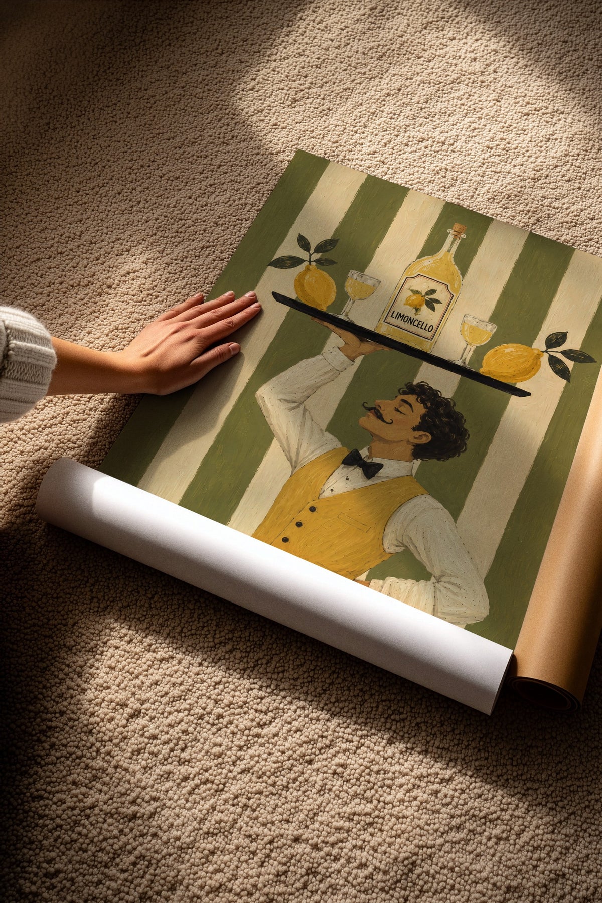 Limoncello Çerçevesiz Poster
