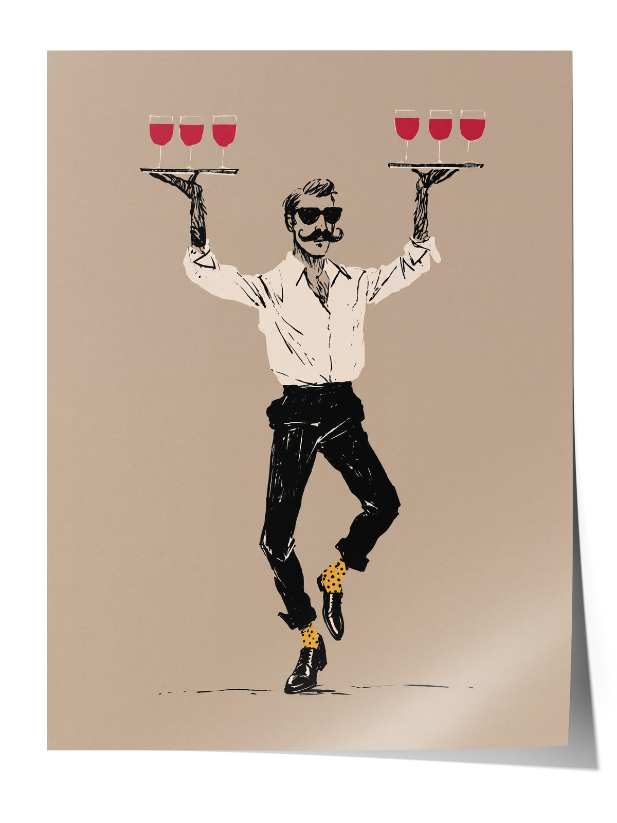 Dans Eden Garson Çerçevesiz Poster