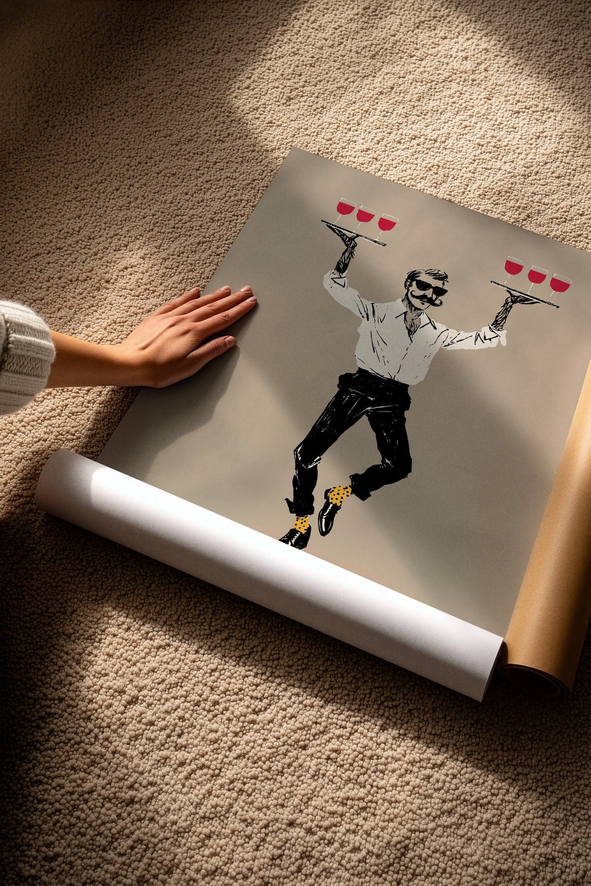 Dans Eden Garson Çerçevesiz Poster