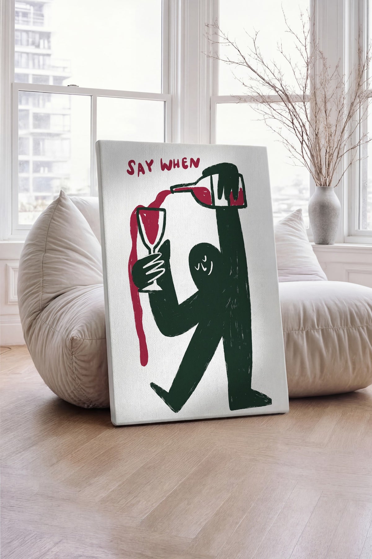 Say When Kanvas Tablo