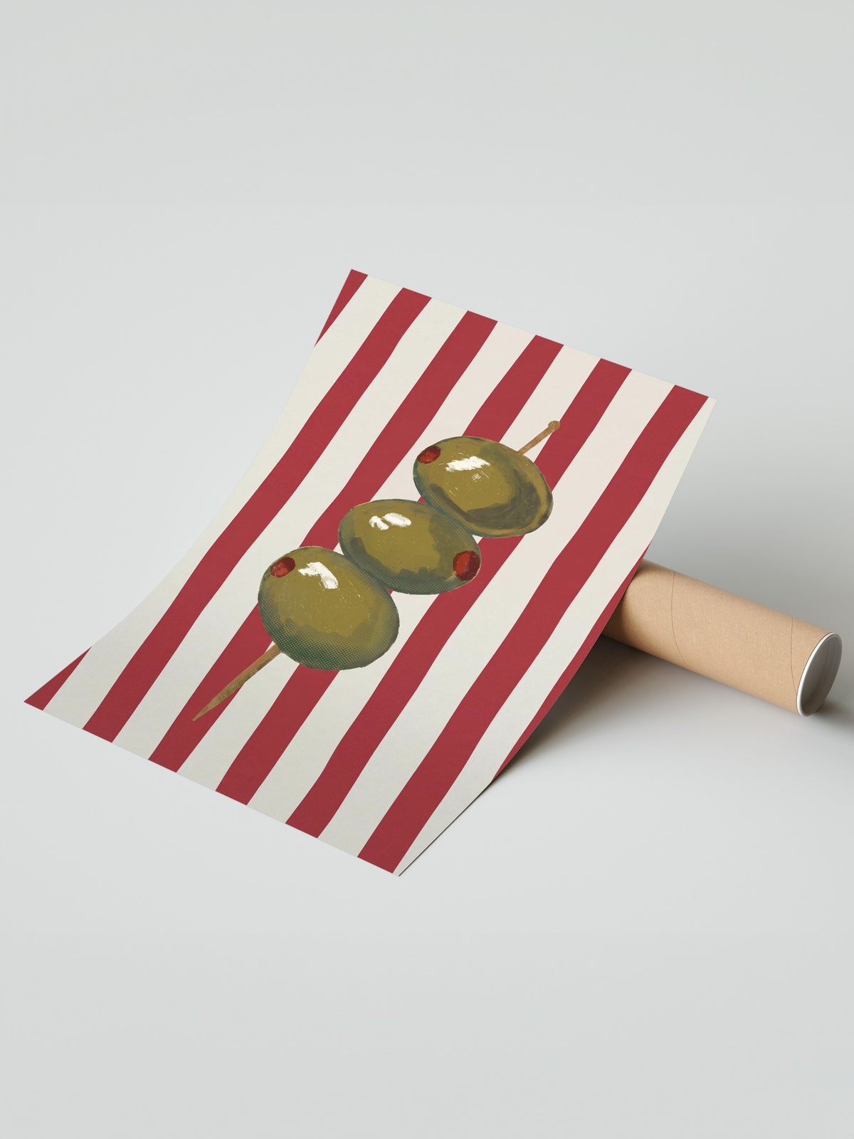 Zeytin Şiş Çerçevesiz Poster