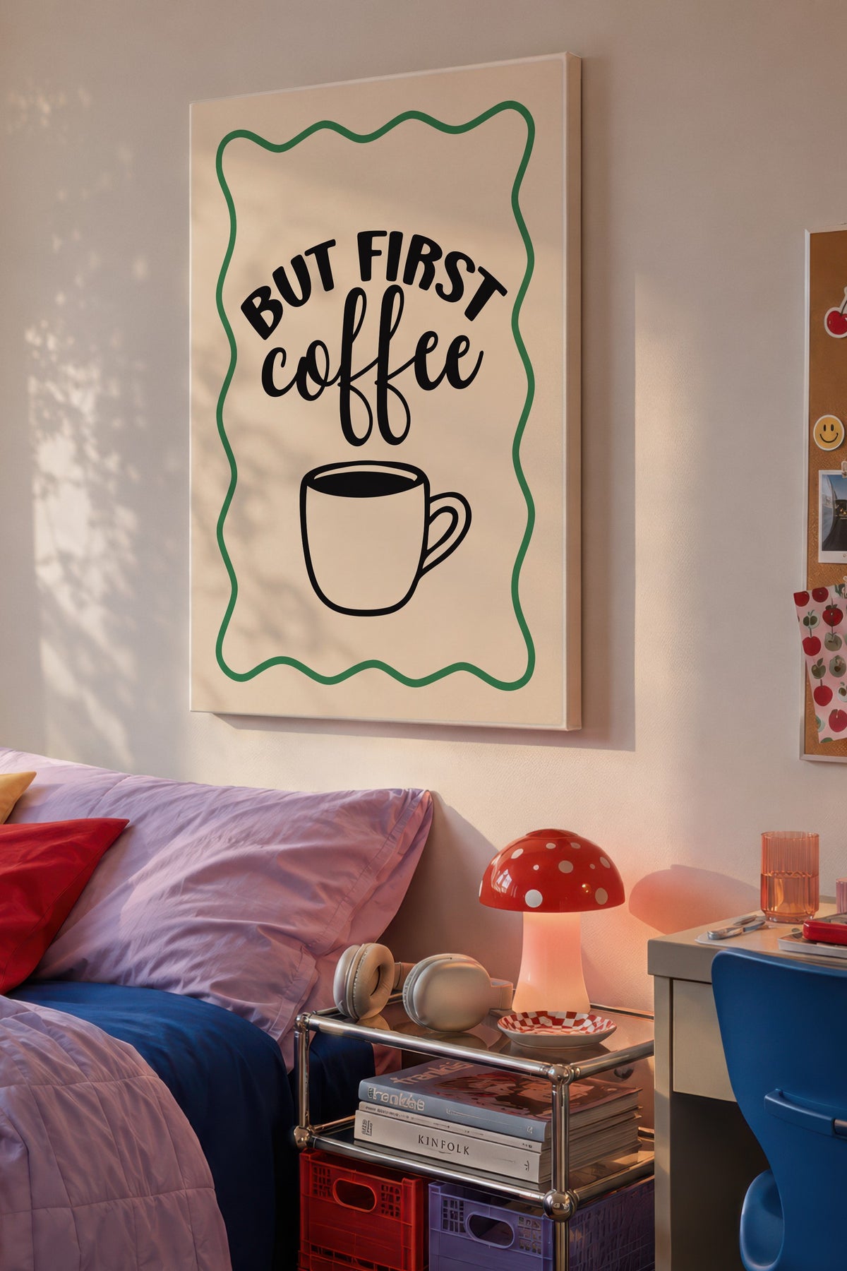 BUT FIRST coffee Kanvas Tablo