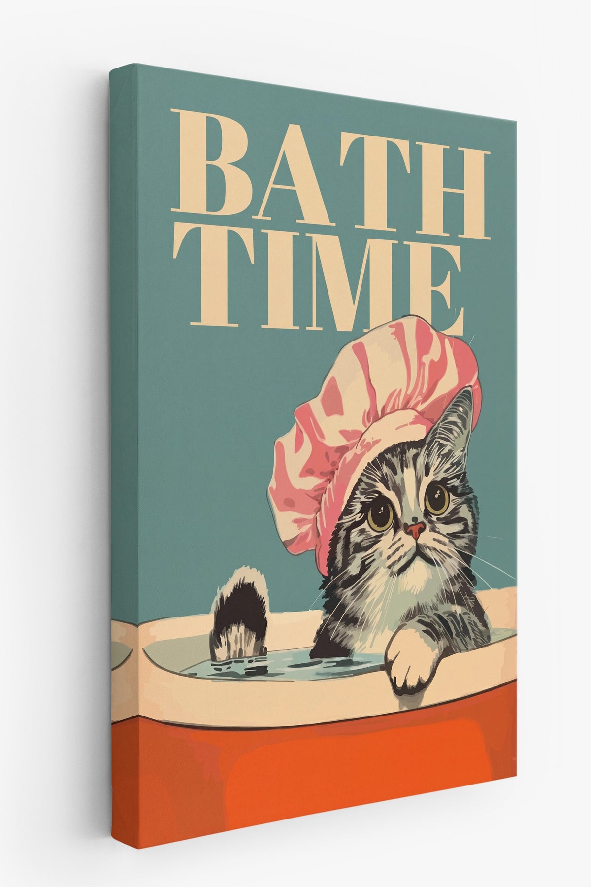 BATH TIME Kanvas Tablo