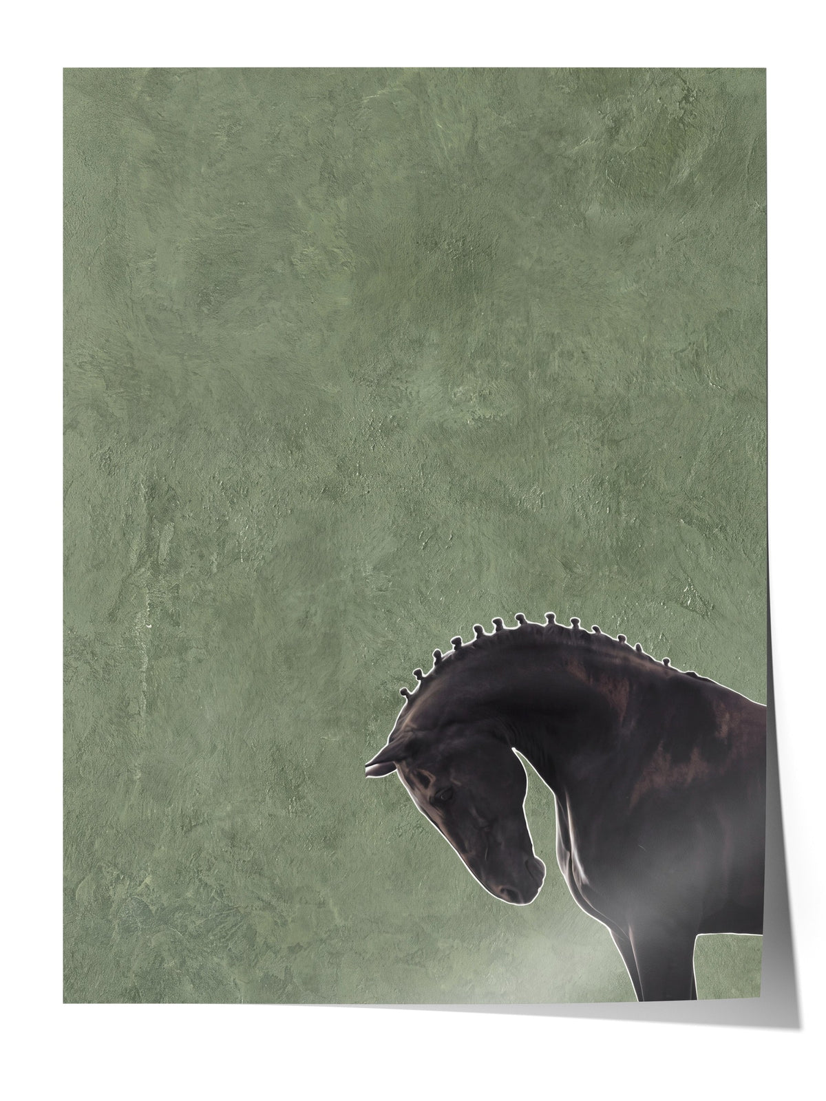 At figürü Çerçevesiz Poster