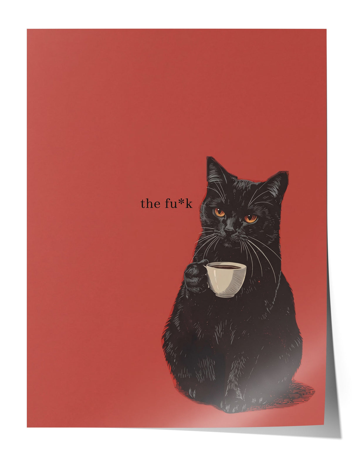 the fu*k Çerçevesiz Poster