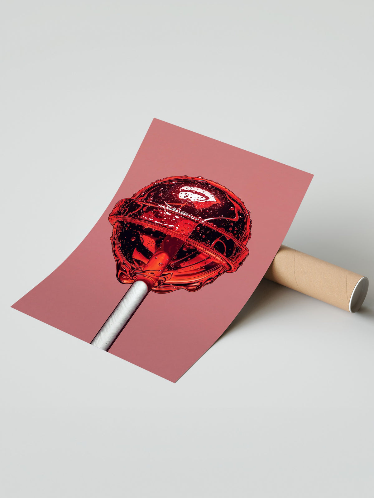Şekerleme Görseli Çerçevesiz Poster