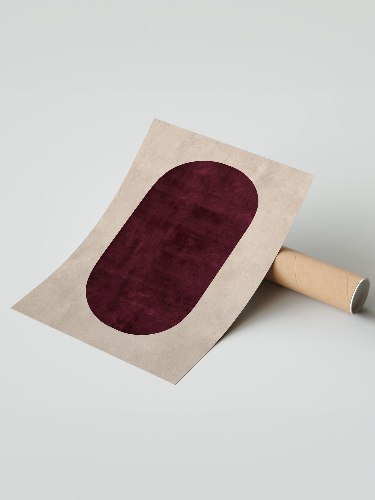 Soyut Geometrik Desen Çerçevesiz Poster