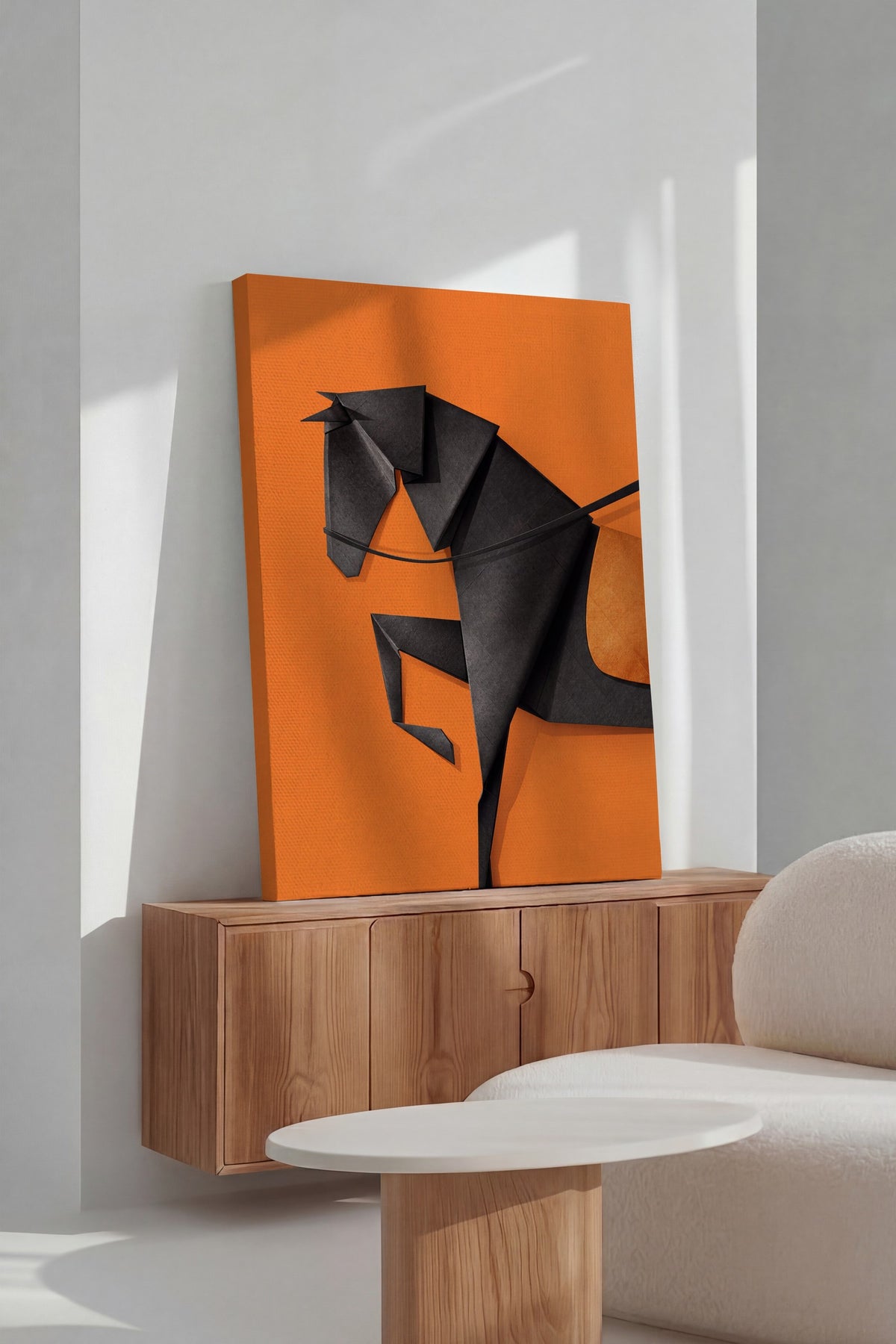 Origami At Kanvas Tablo