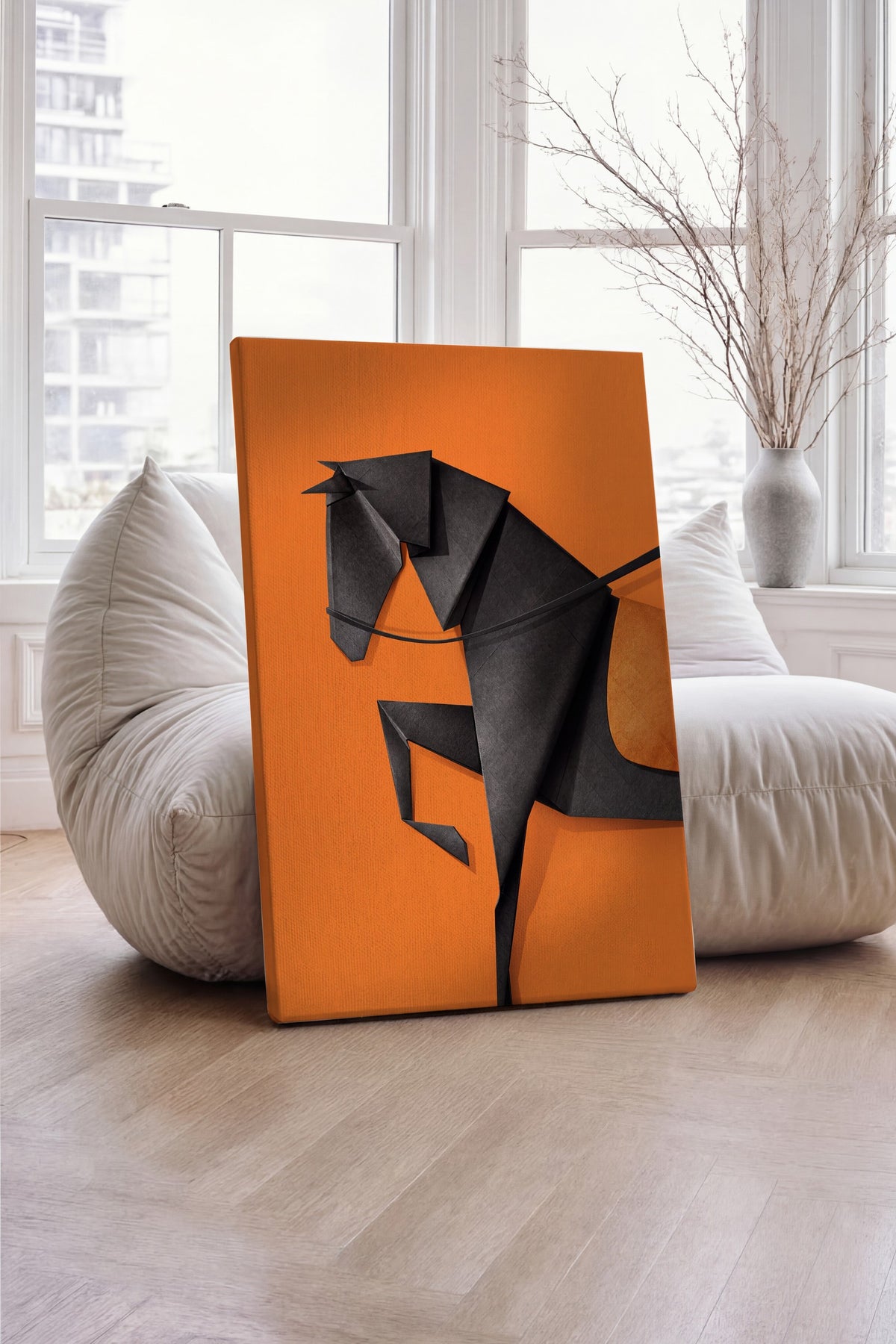Origami At Kanvas Tablo