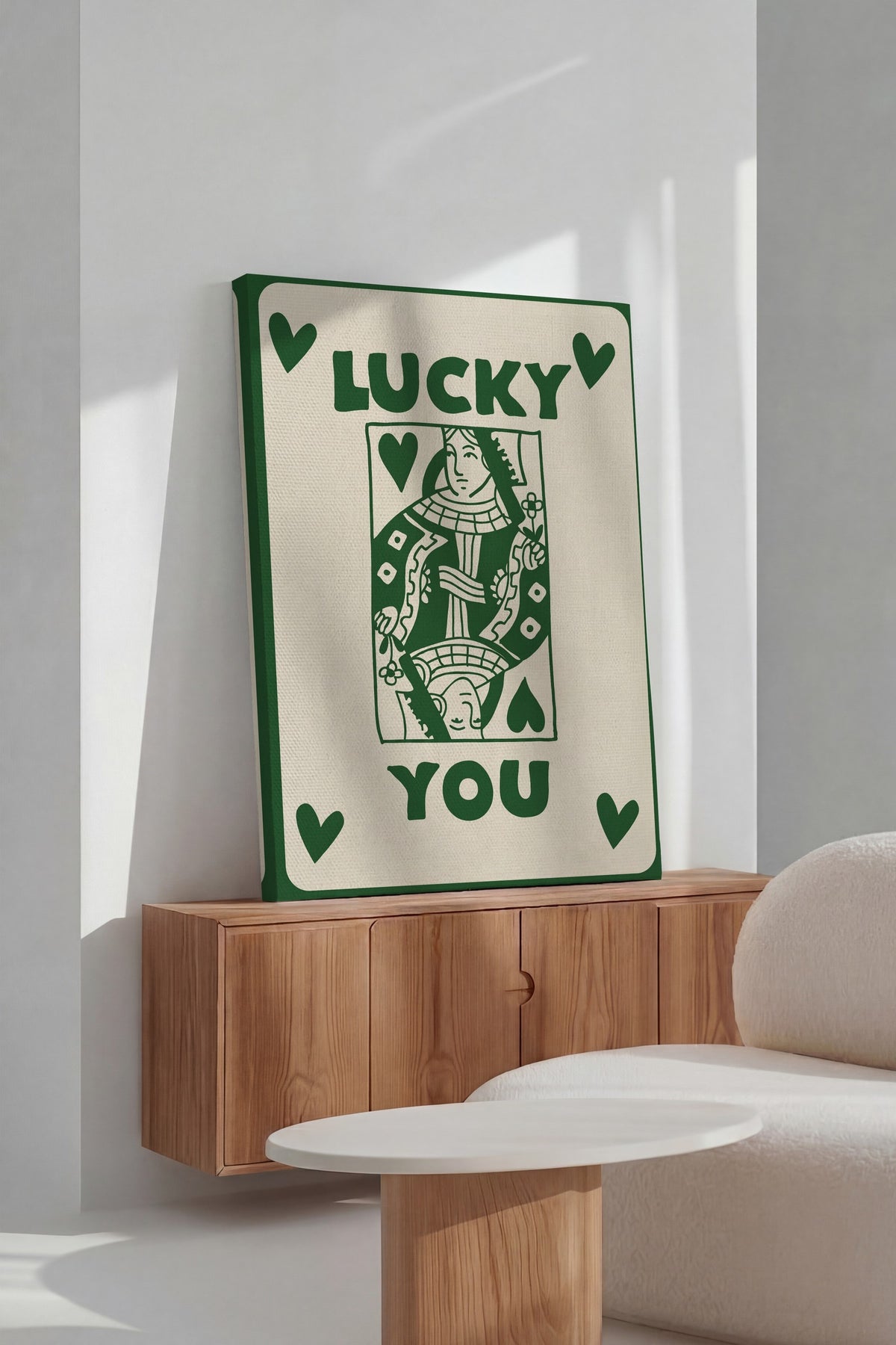 LUCKY YOU Kanvas Tablo — NO:160169