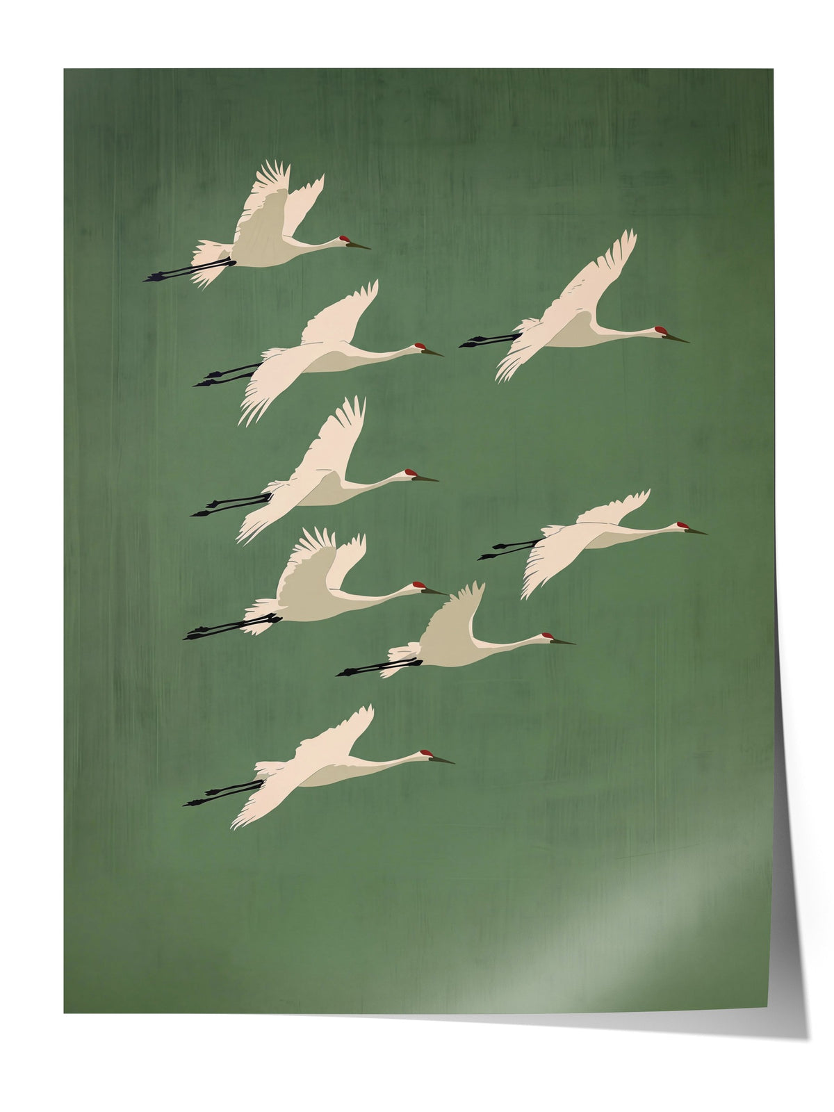 Uçan Turnalar Çerçevesiz Poster
