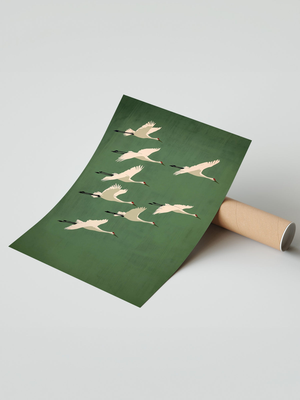 Uçan Turnalar Çerçevesiz Poster