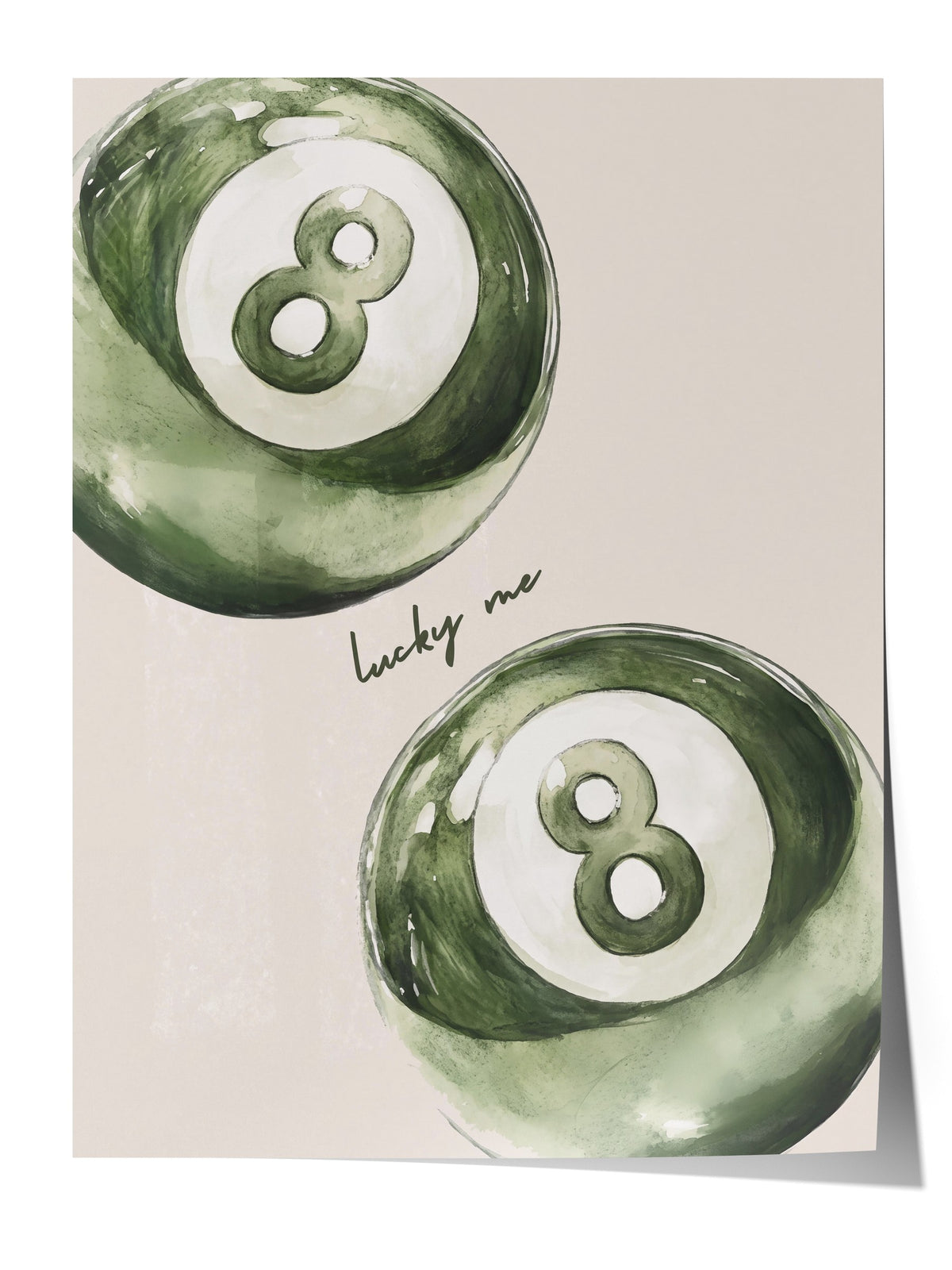 lucky me Çerçevesiz Poster