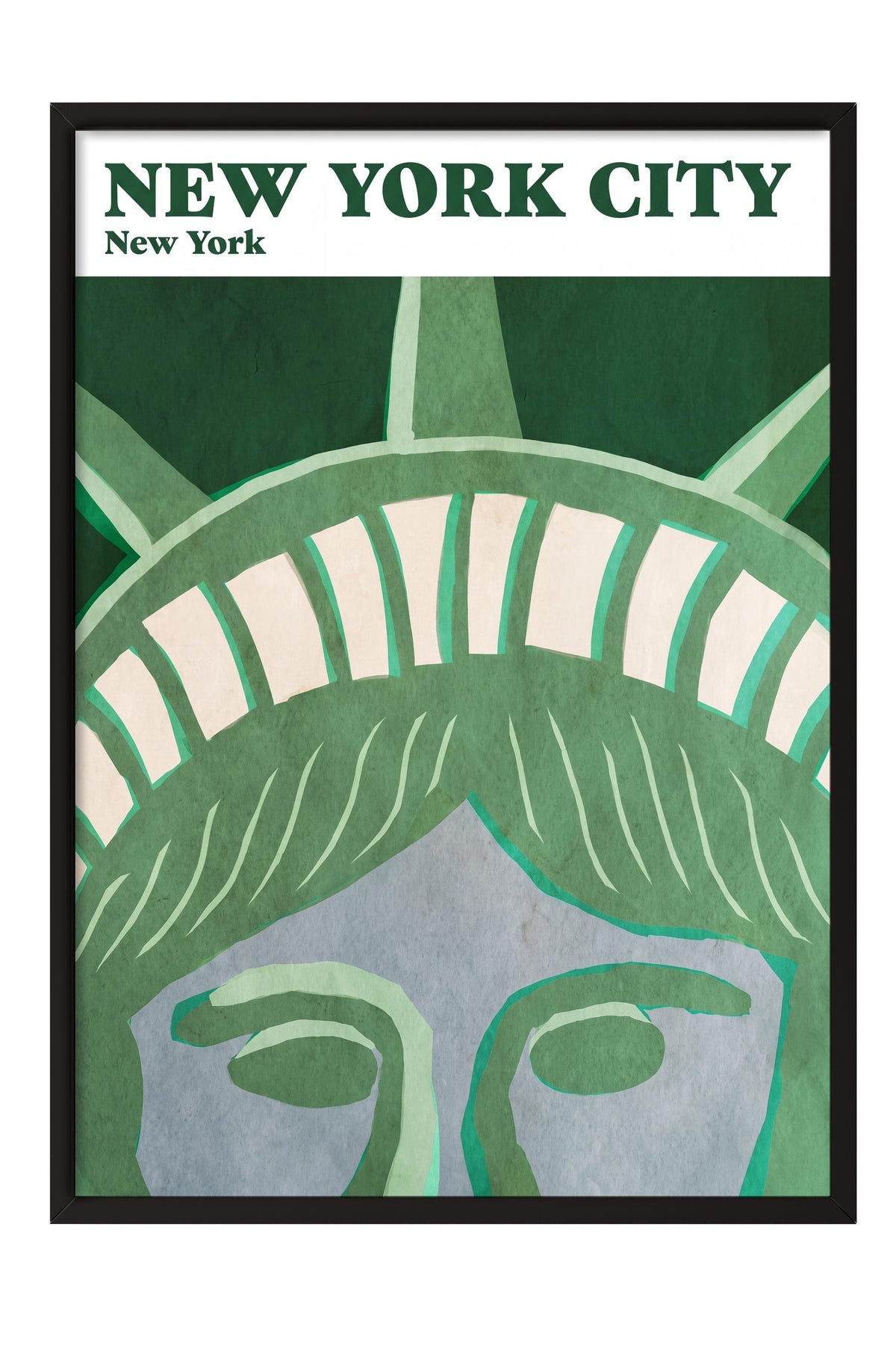NEW YORK CITY Poster – Siyah Çerçeveli Tablo