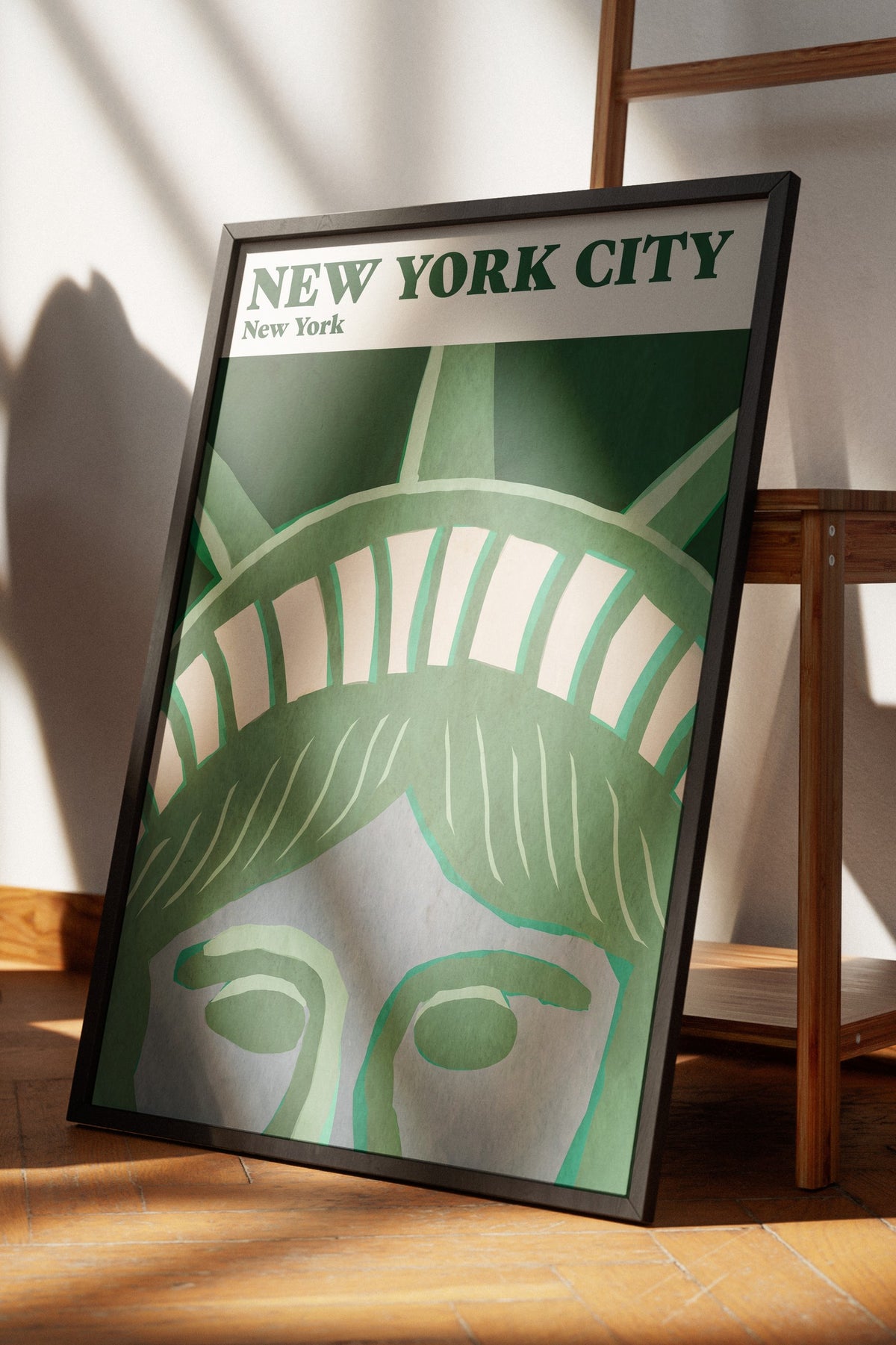 NEW YORK CITY Poster – Siyah Çerçeveli Tablo