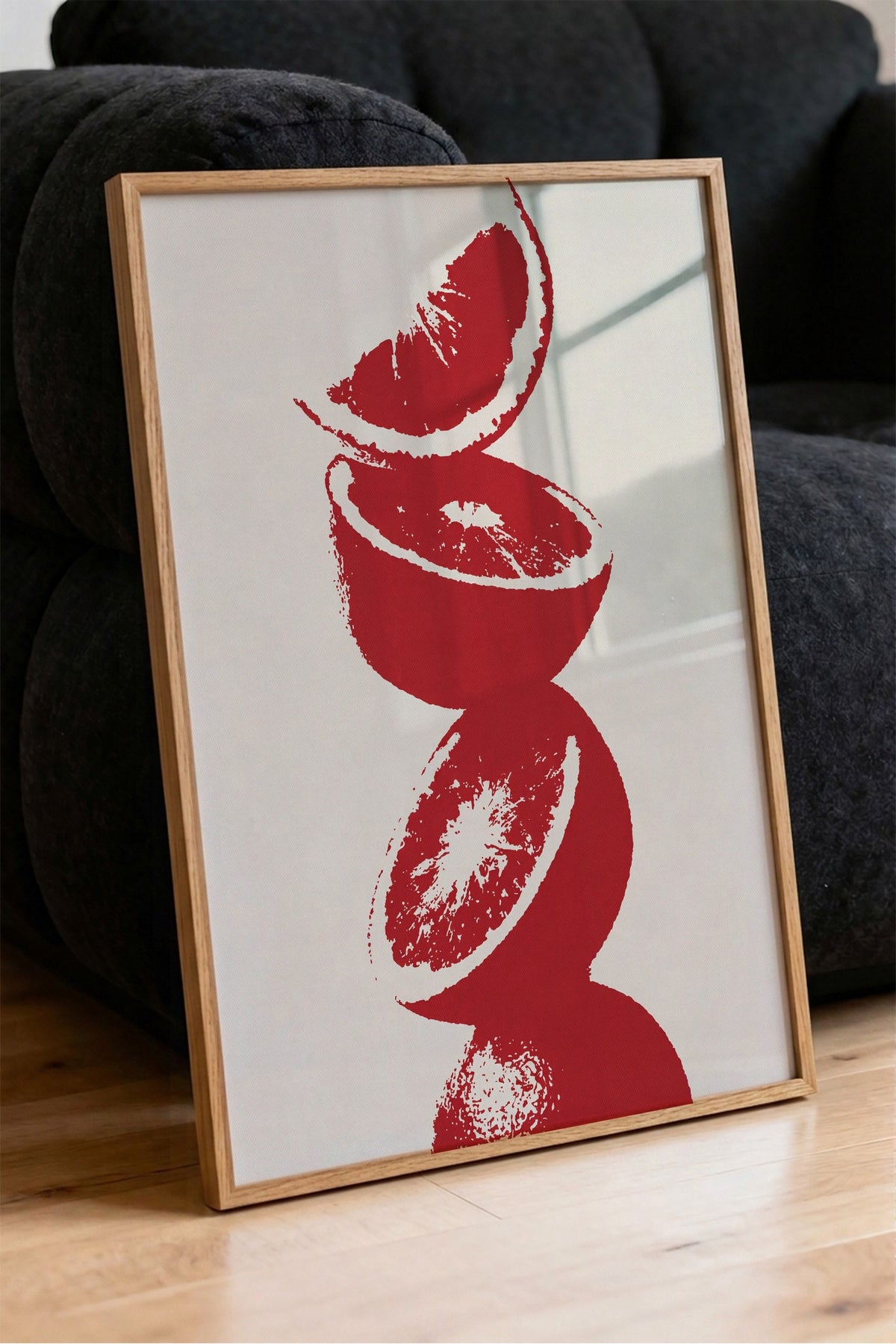 Kırmızı Turunçgiller Poster – Ahşap Çerçeveli Tablo