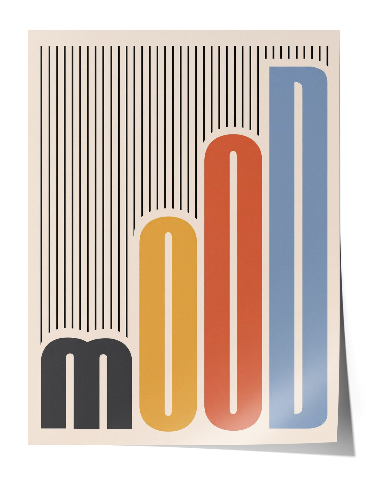 MOOD Çerçevesiz Poster