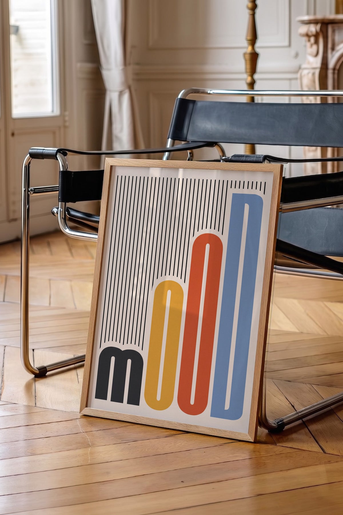 MOOD Poster – Ahşap Çerçeveli Tablo
