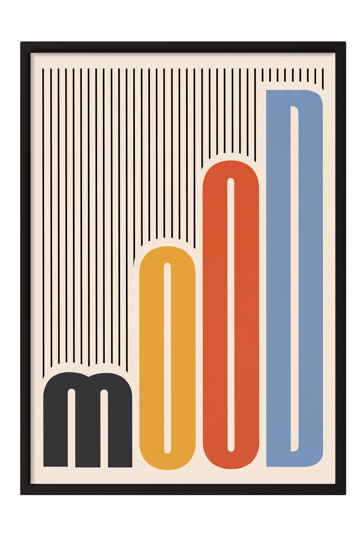 MOOD Poster – Siyah Çerçeveli Tablo