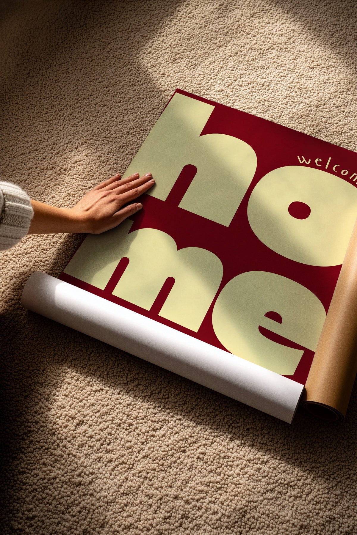 welcome home Çerçevesiz Poster