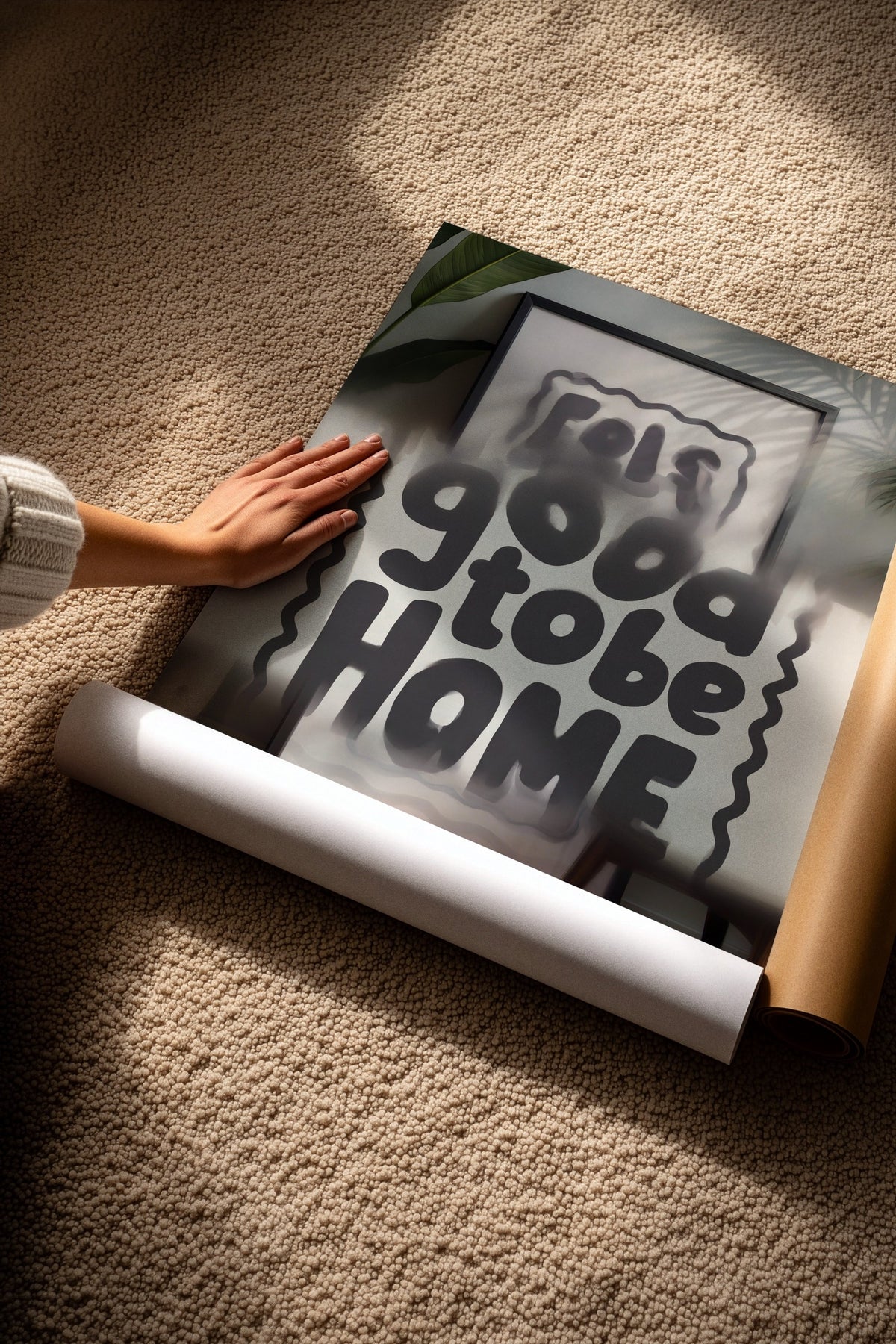 Feels good to be home Çerçevesiz Poster