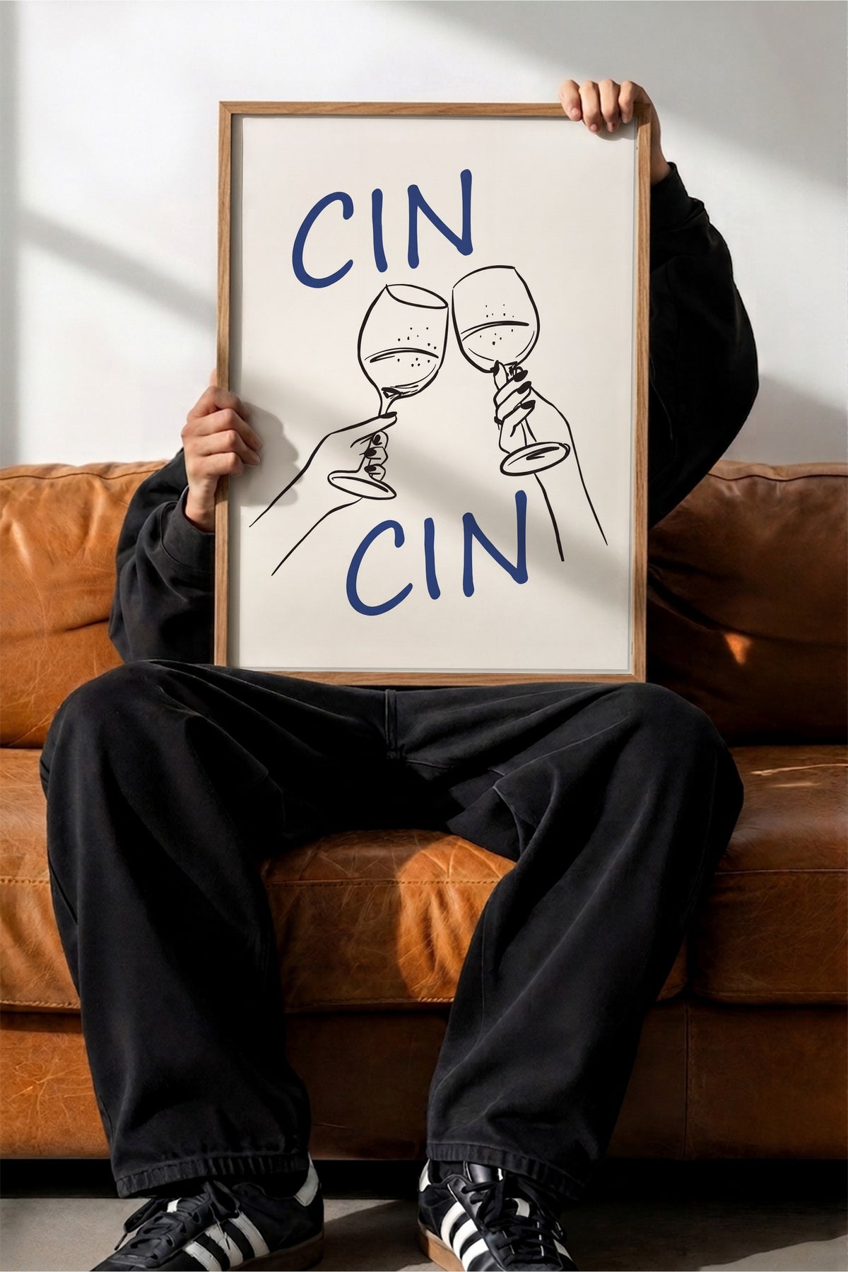 CIN CIN Poster – Ahşap Çerçeveli Tablo