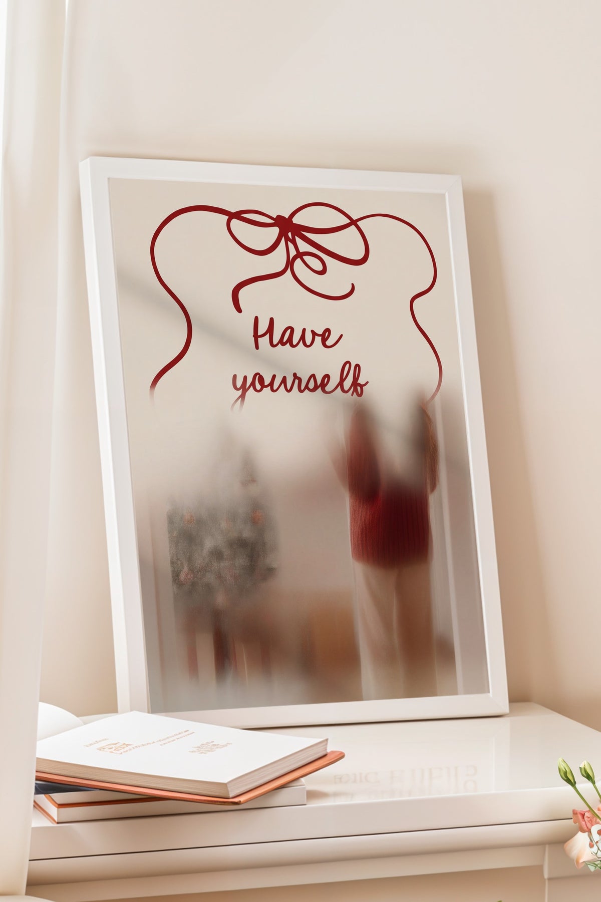 Have yourself Poster – Beyaz Çerçeveli Tablo