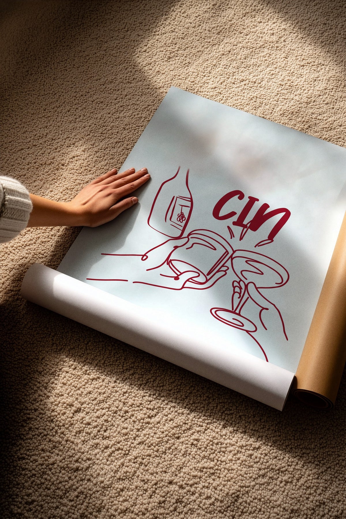 CİN Çerçevesiz Poster
