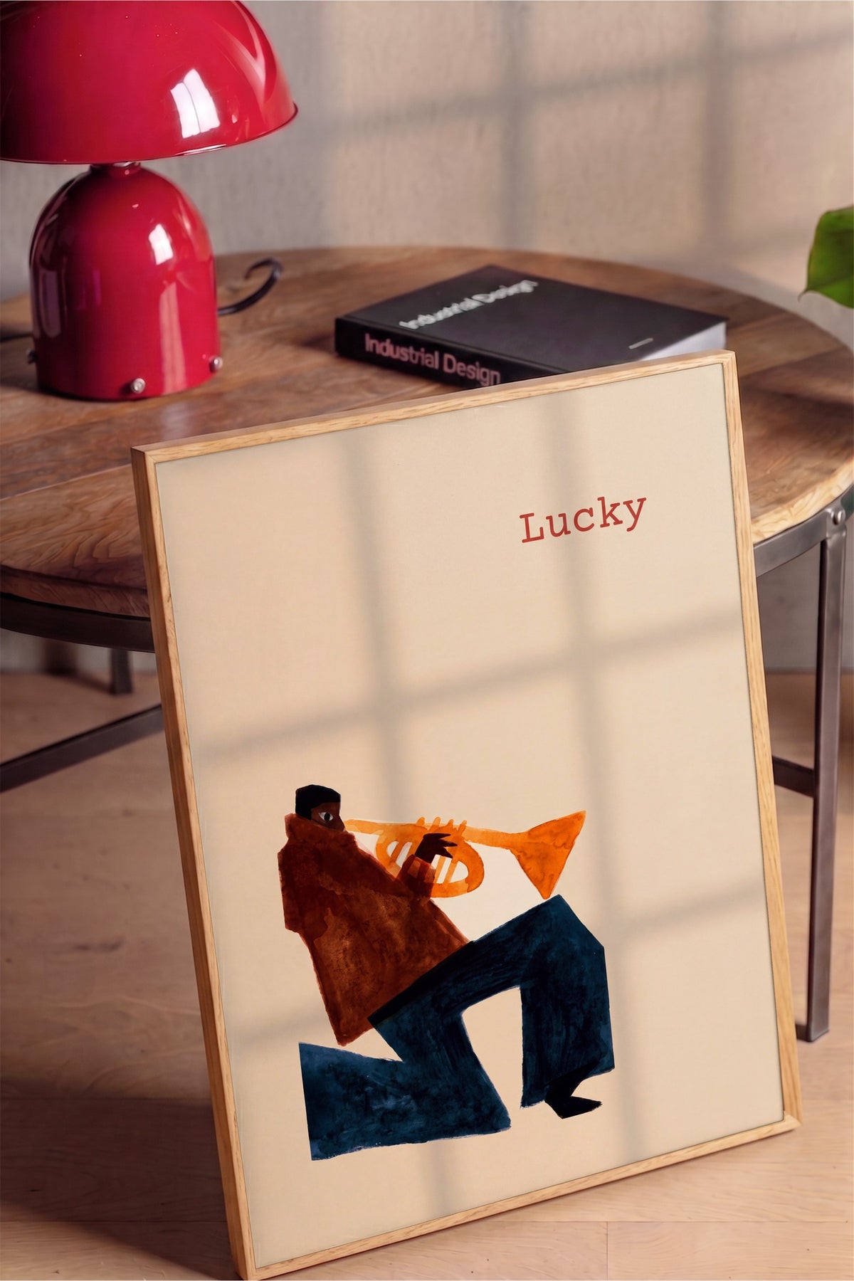 Lucky Poster – Ahşap Çerçeveli Tablo