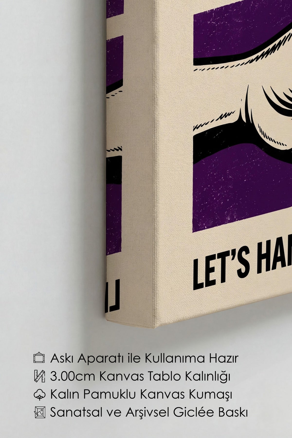 LET'S HANDLE THIS LIKE ADULTS Kanvas Tablo — NO:160442