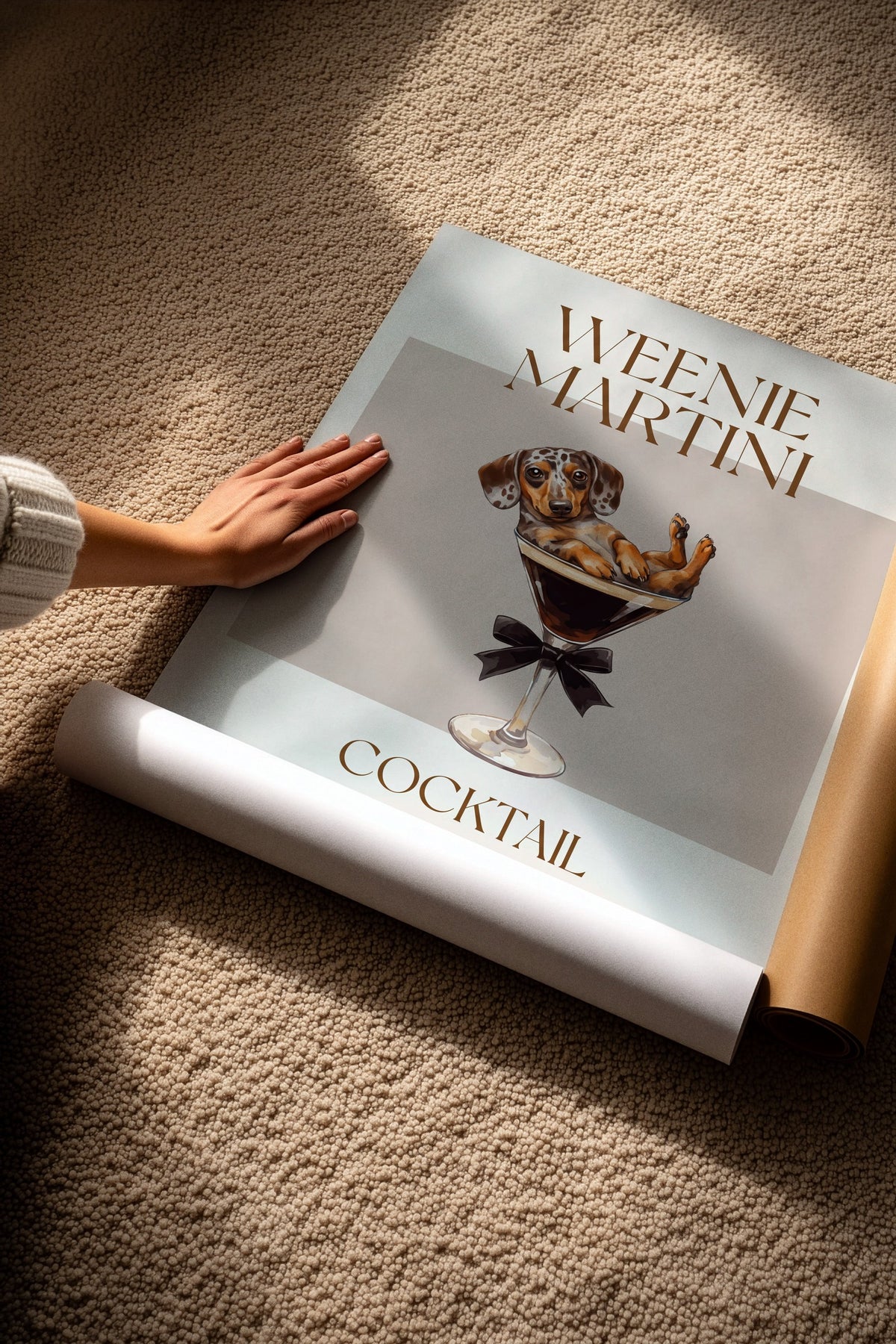 WEENIE MARTINI Çerçevesiz Poster