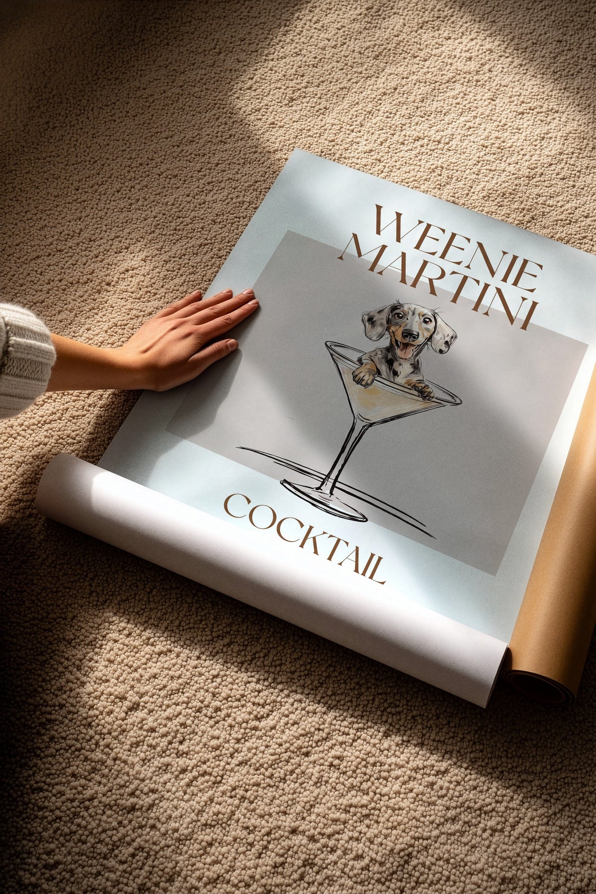 WEENIE MARTINI Çerçevesiz Poster