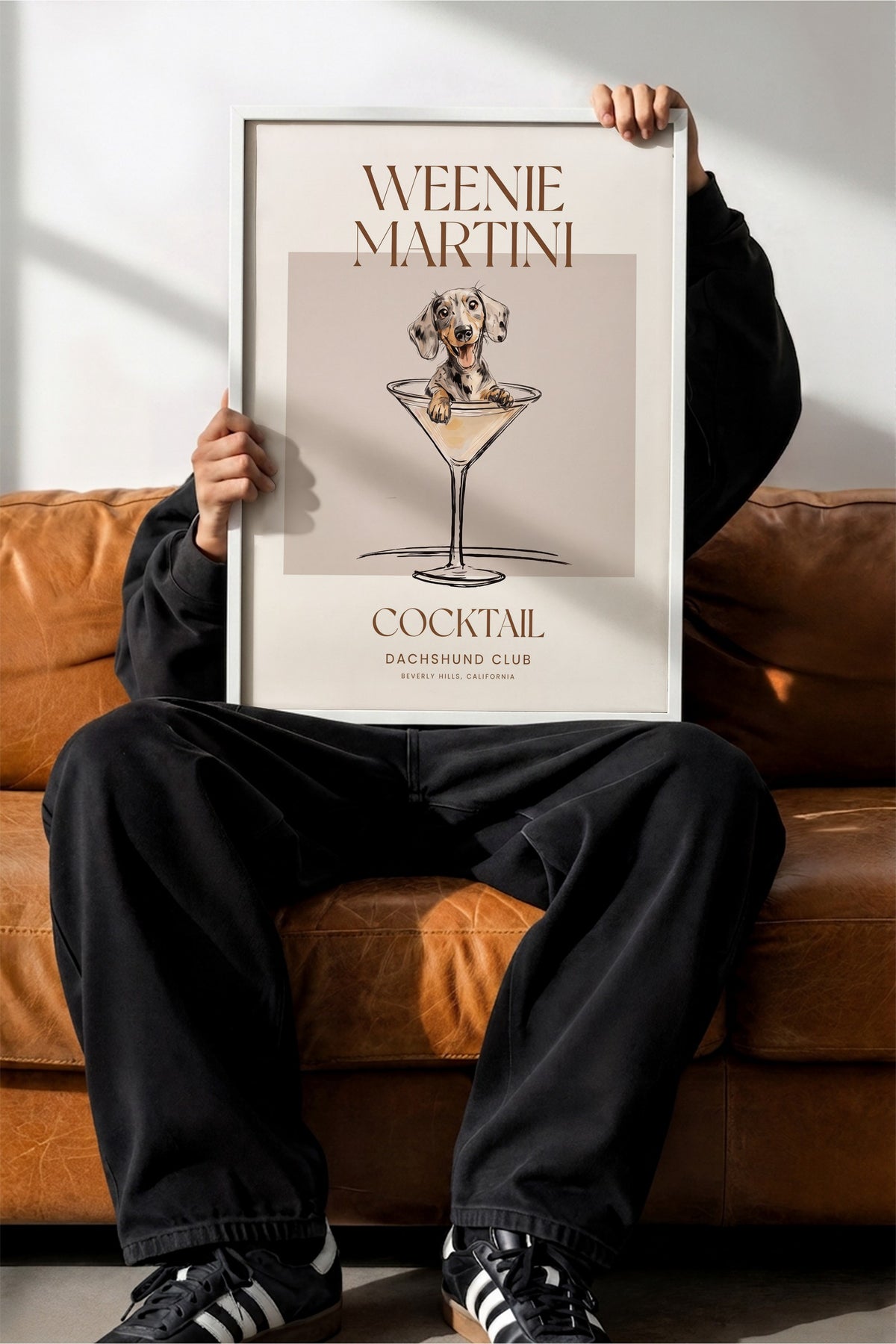 WEENIE MARTINI Poster – Beyaz Çerçeveli Tablo