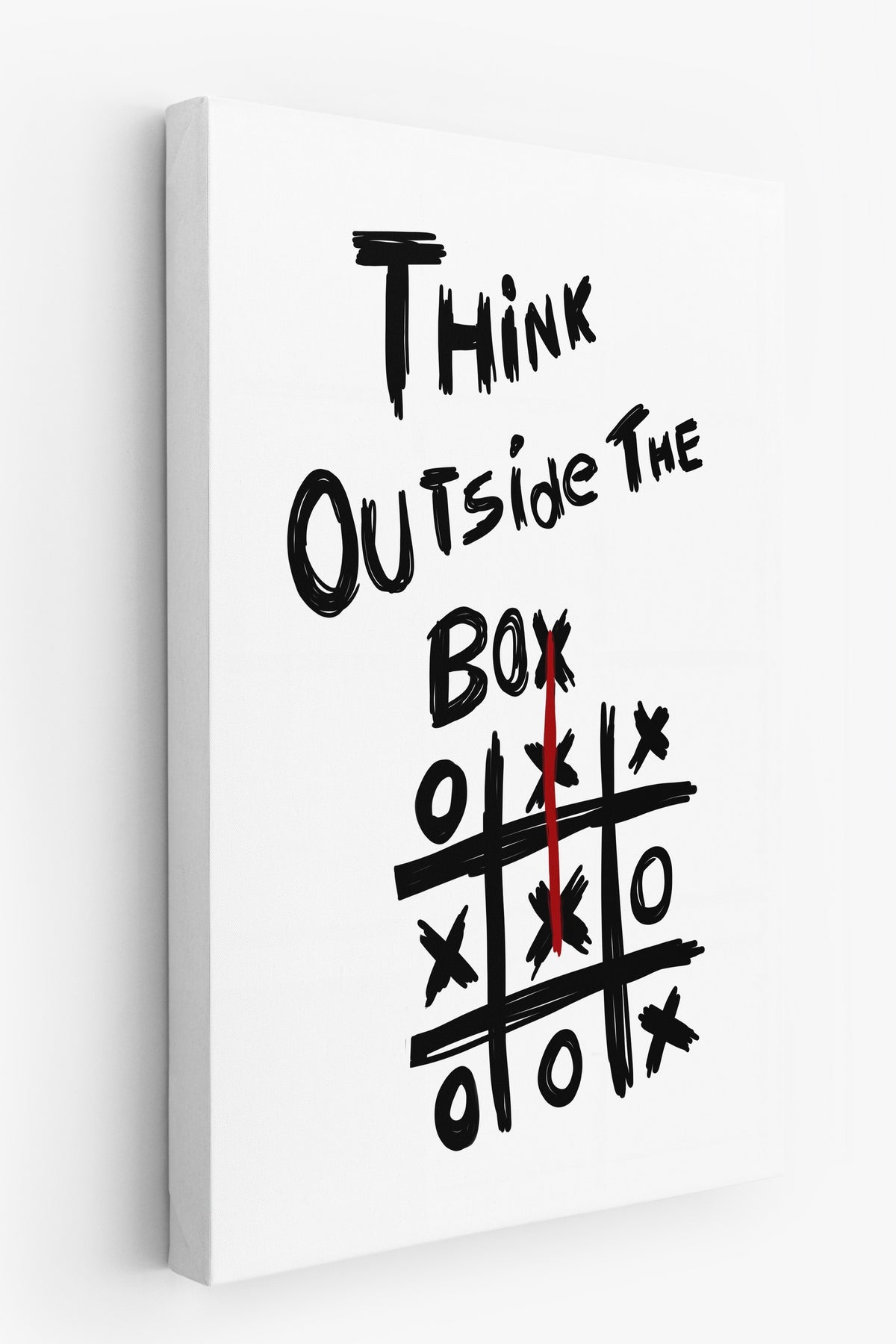 Think Outside The Box Kanvas Tablo — NO:160477