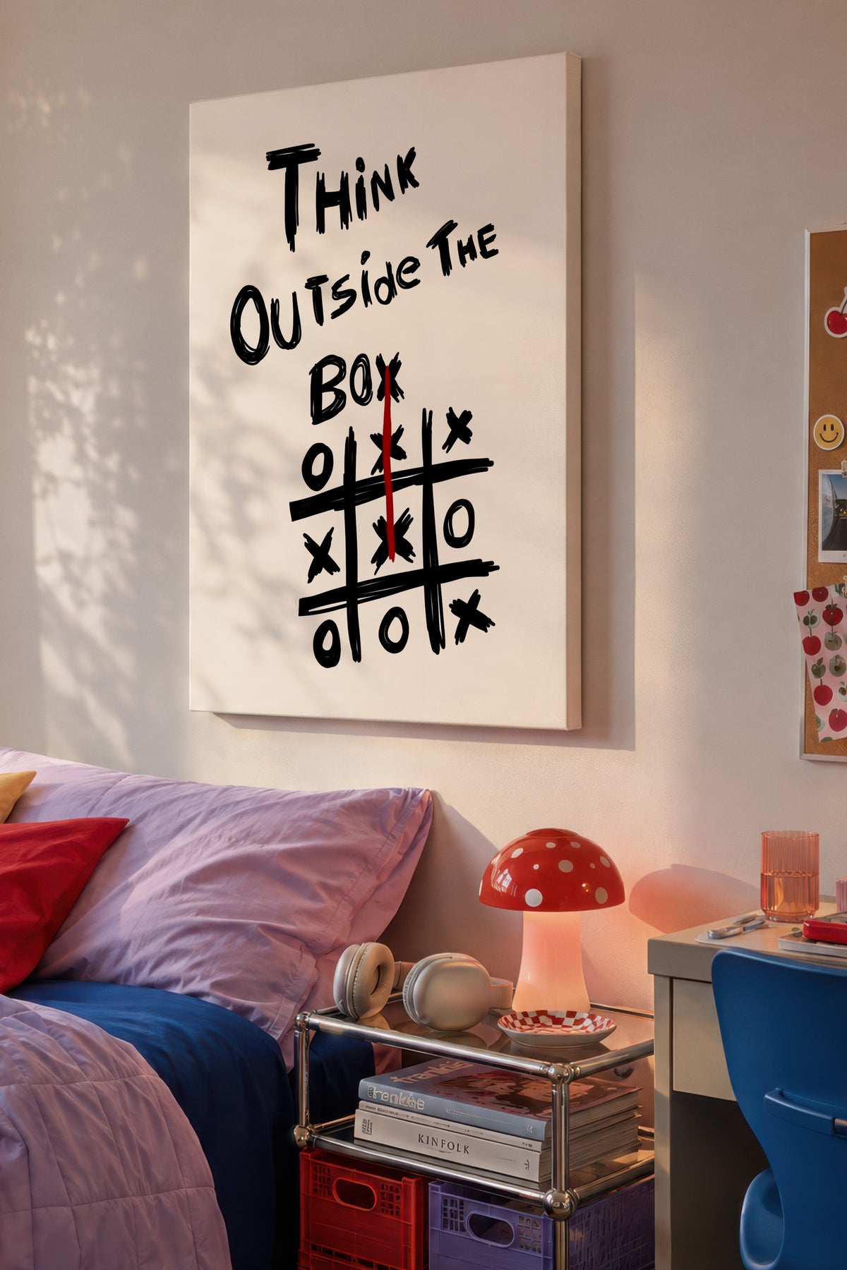 Think Outside The Box Kanvas Tablo — NO:160477