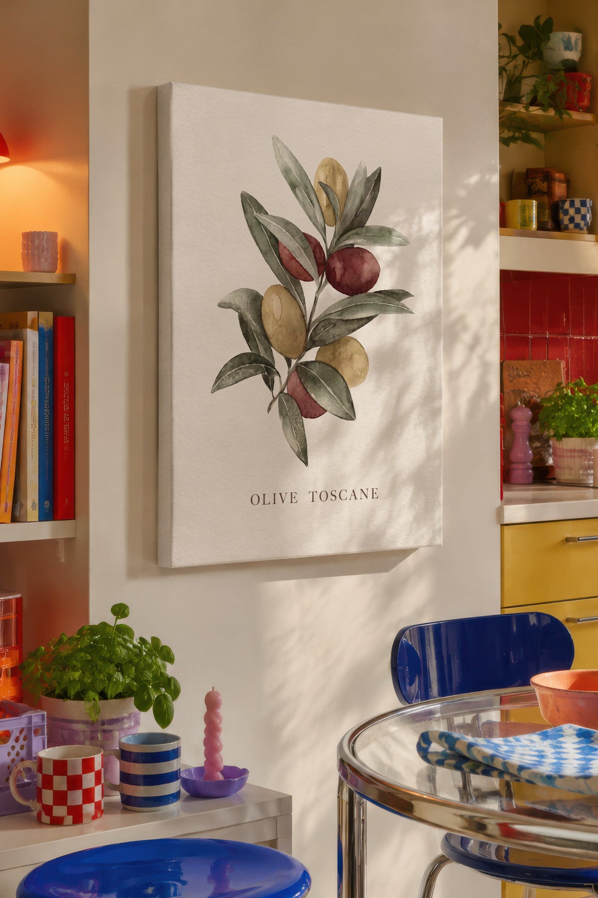 Olive Toscane Kanvas Tablo