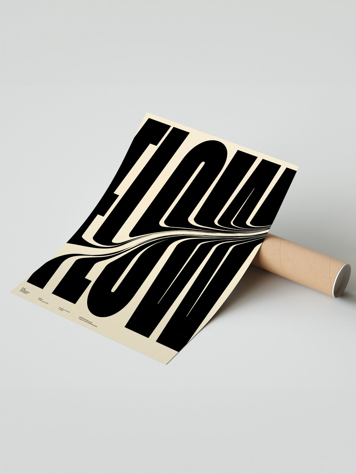 FLOW Çerçevesiz Poster