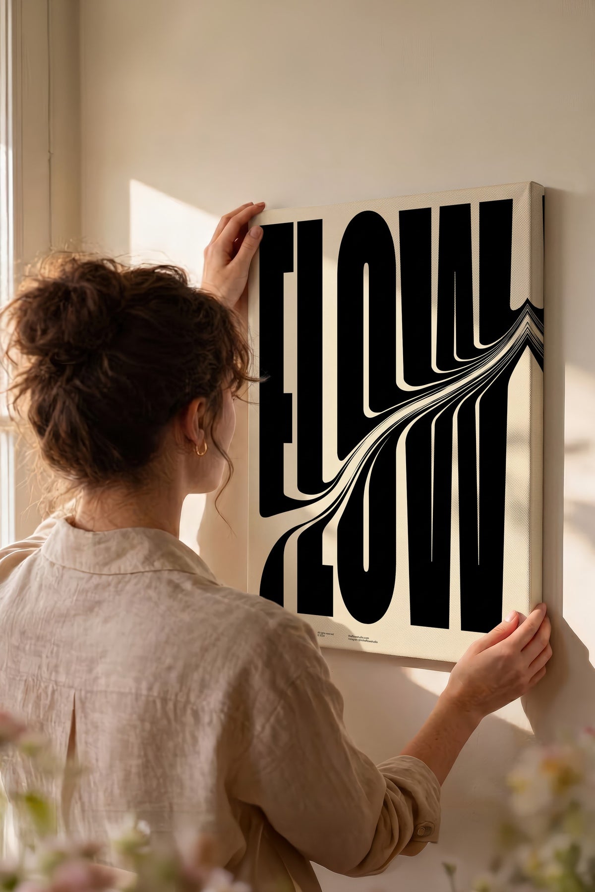 FLOW Kanvas Tablo — NO:160504