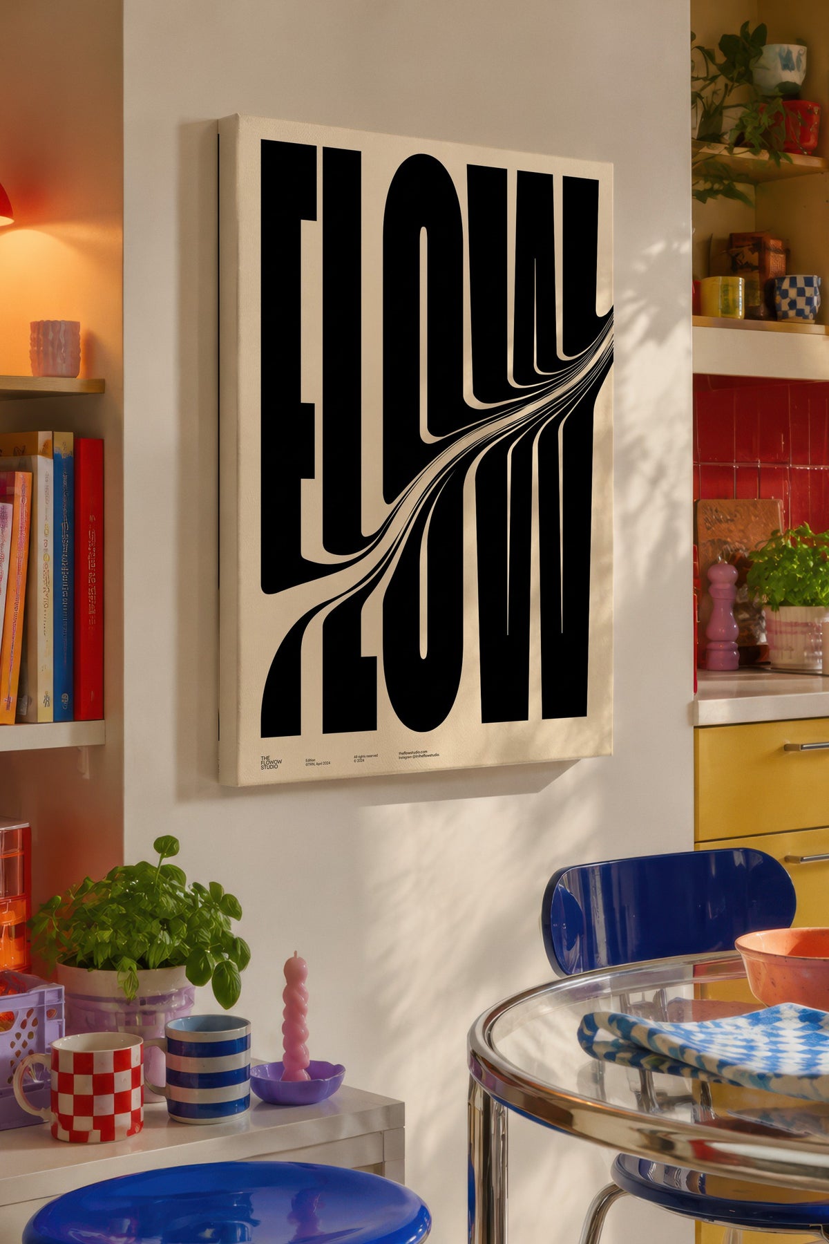 FLOW Kanvas Tablo — NO:160504