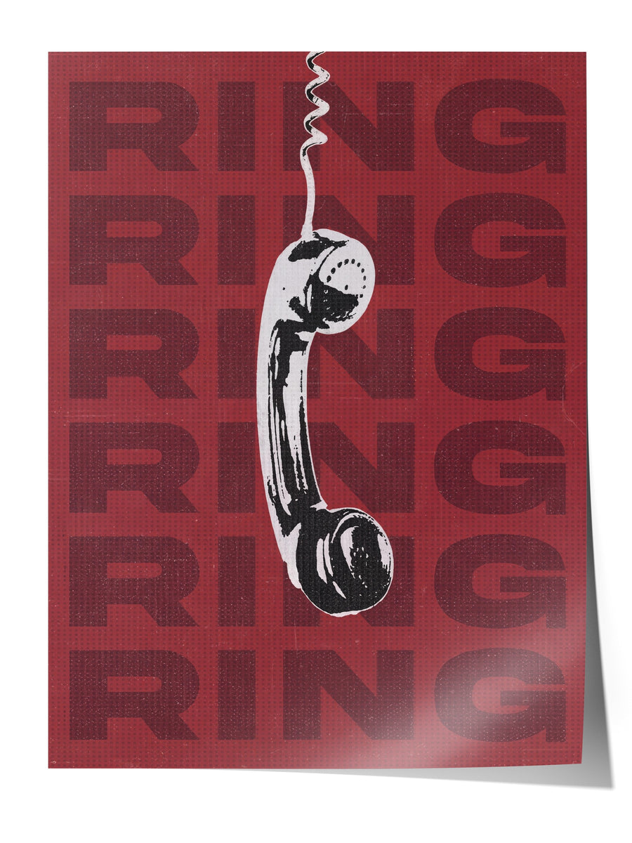 RING RING RING Çerçevesiz Poster