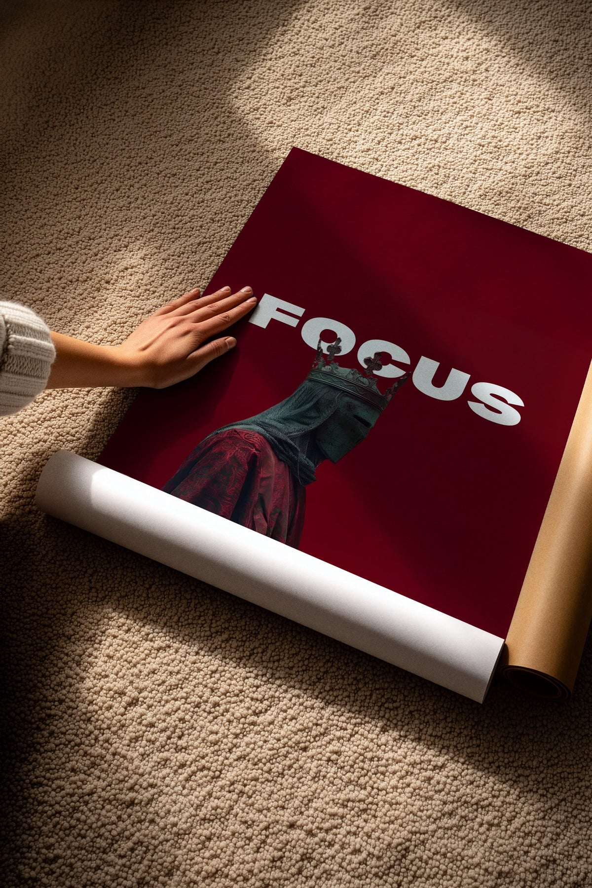 FOCUS Çerçevesiz Poster