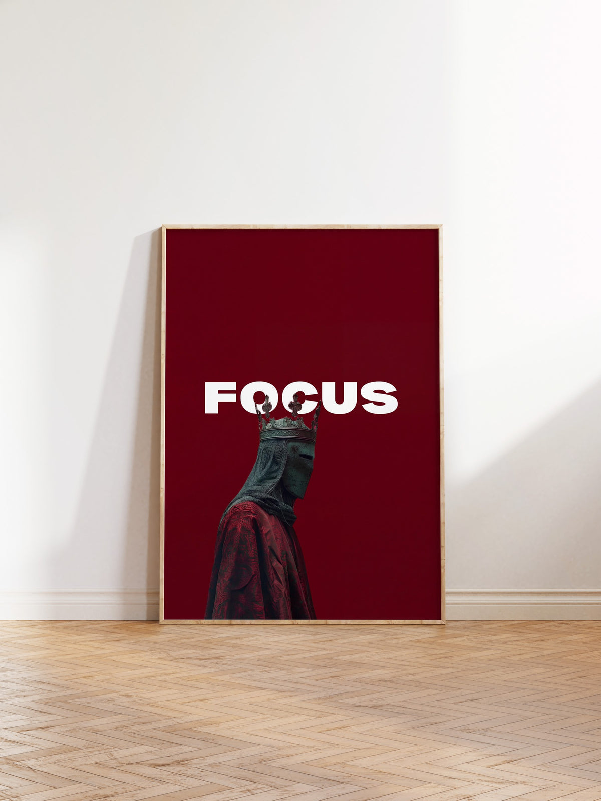 FOCUS Poster – Ahşap Çerçeveli Tablo