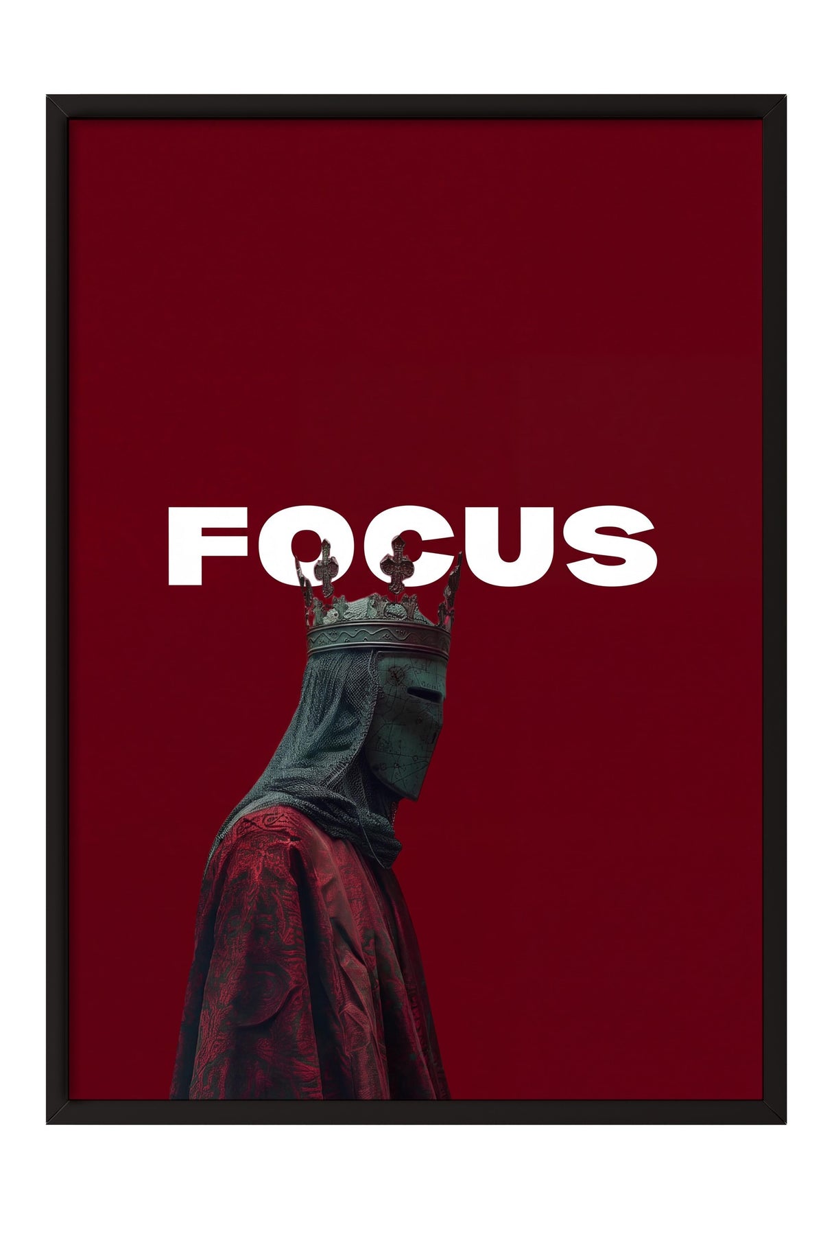 FOCUS Poster – Siyah Çerçeveli Tablo