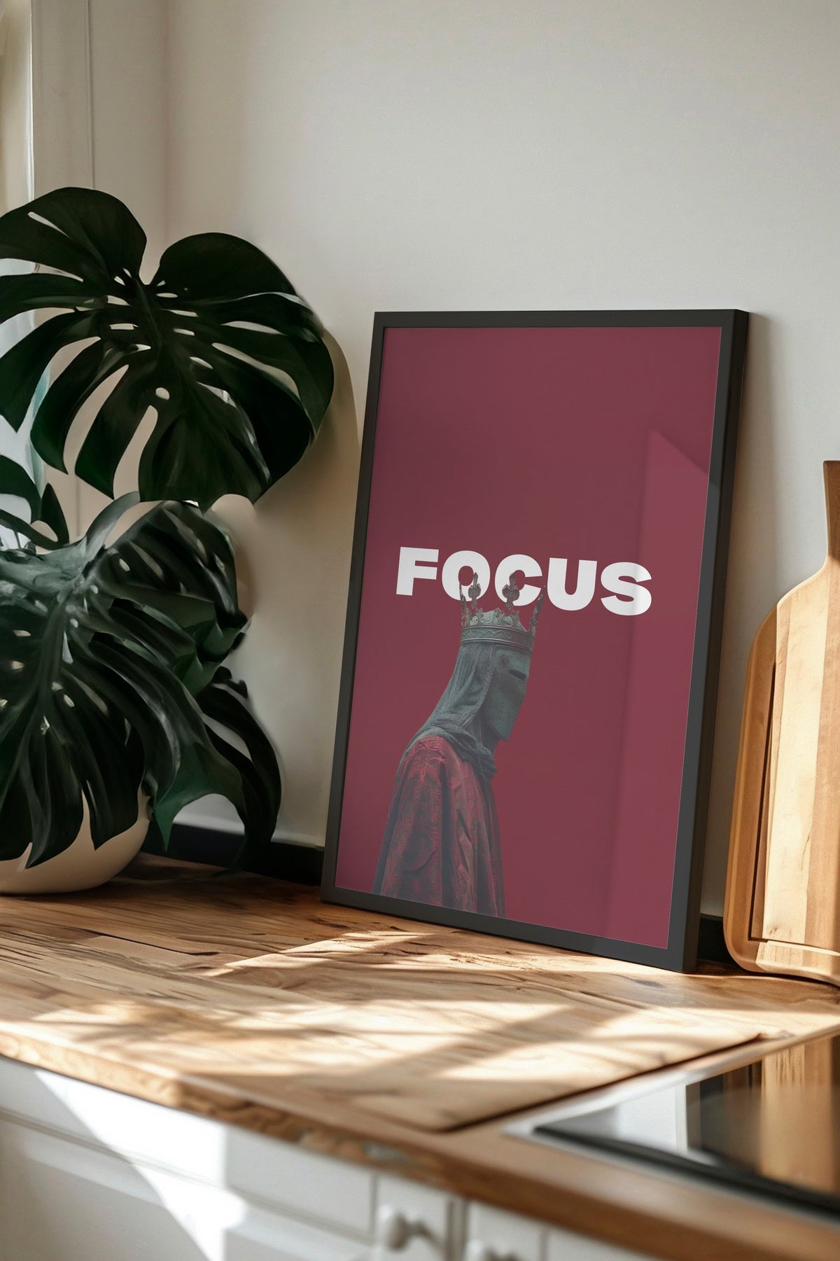 FOCUS Poster – Siyah Çerçeveli Tablo