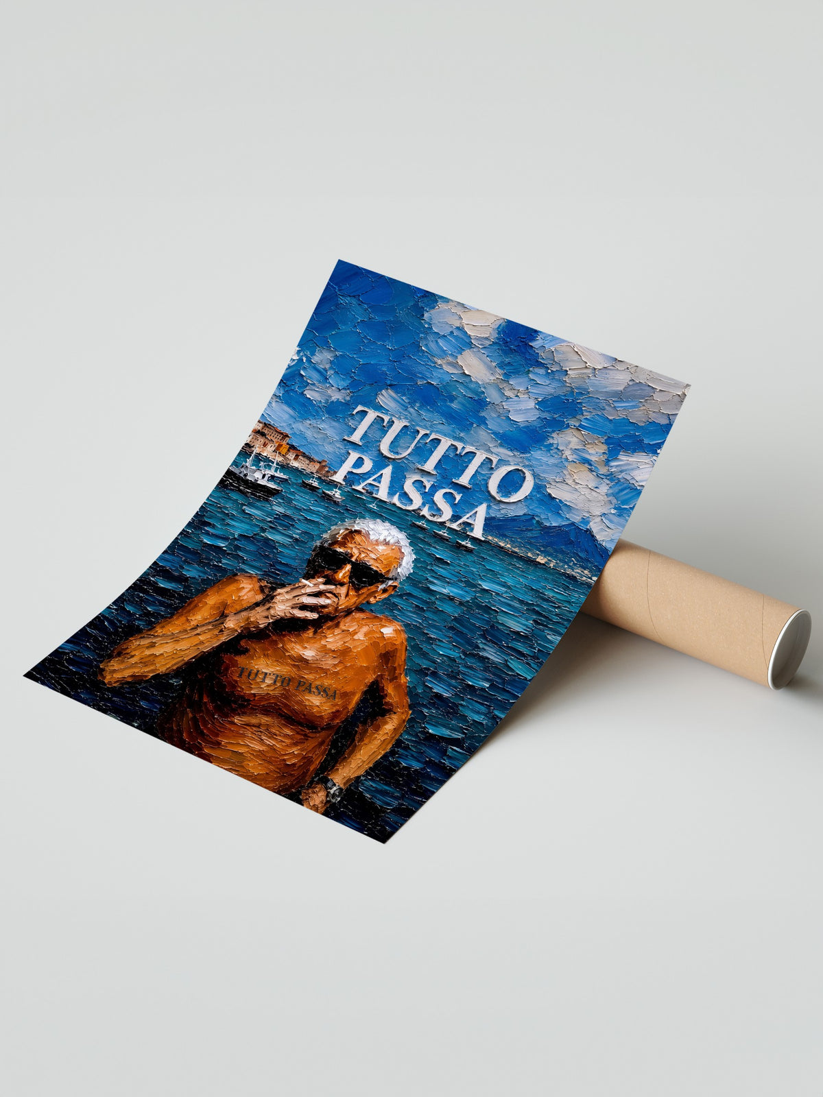 TUTTO PASSA Çerçevesiz Poster